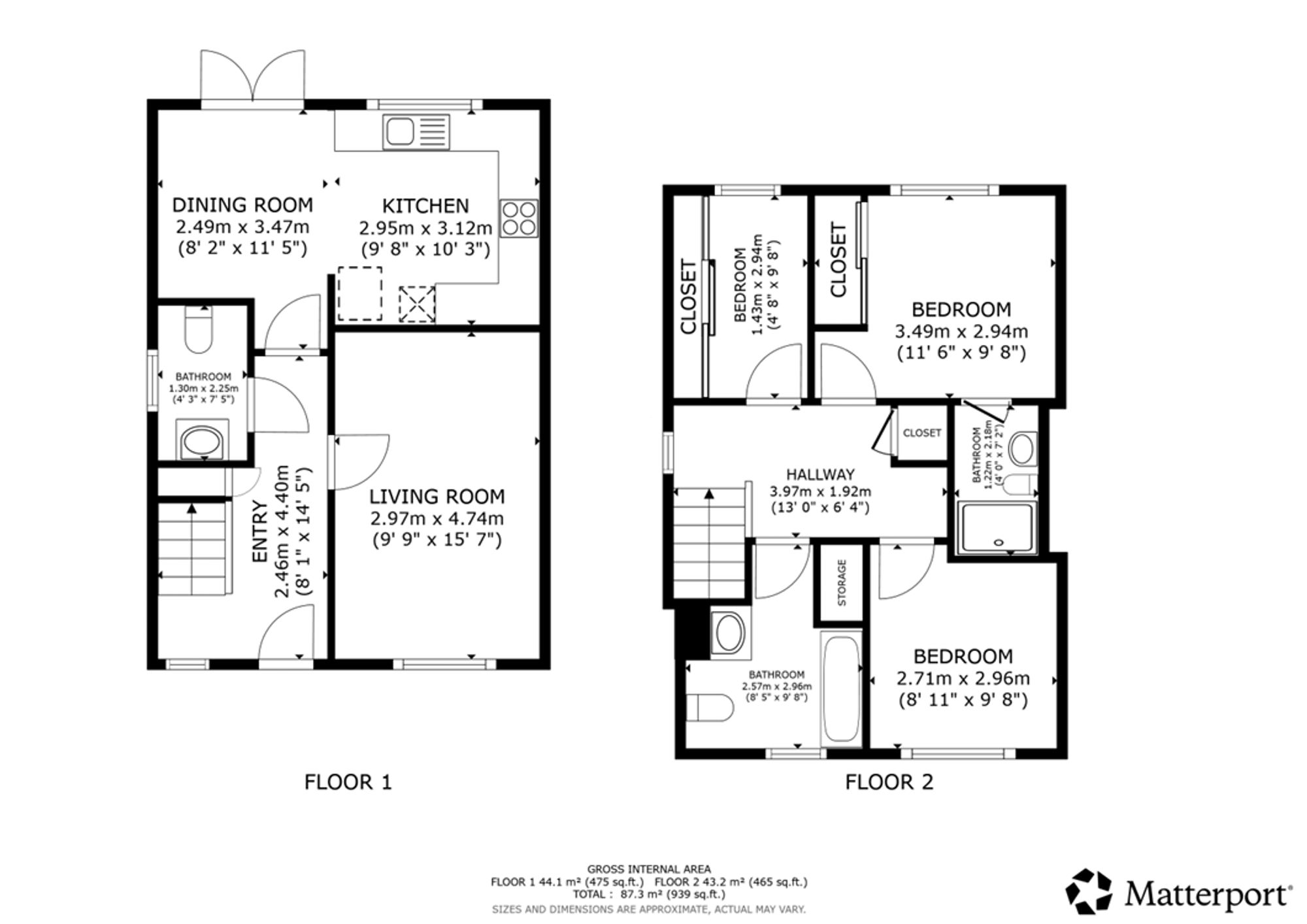 27 Linnview Drive, Simshill, Glasgow floorplan