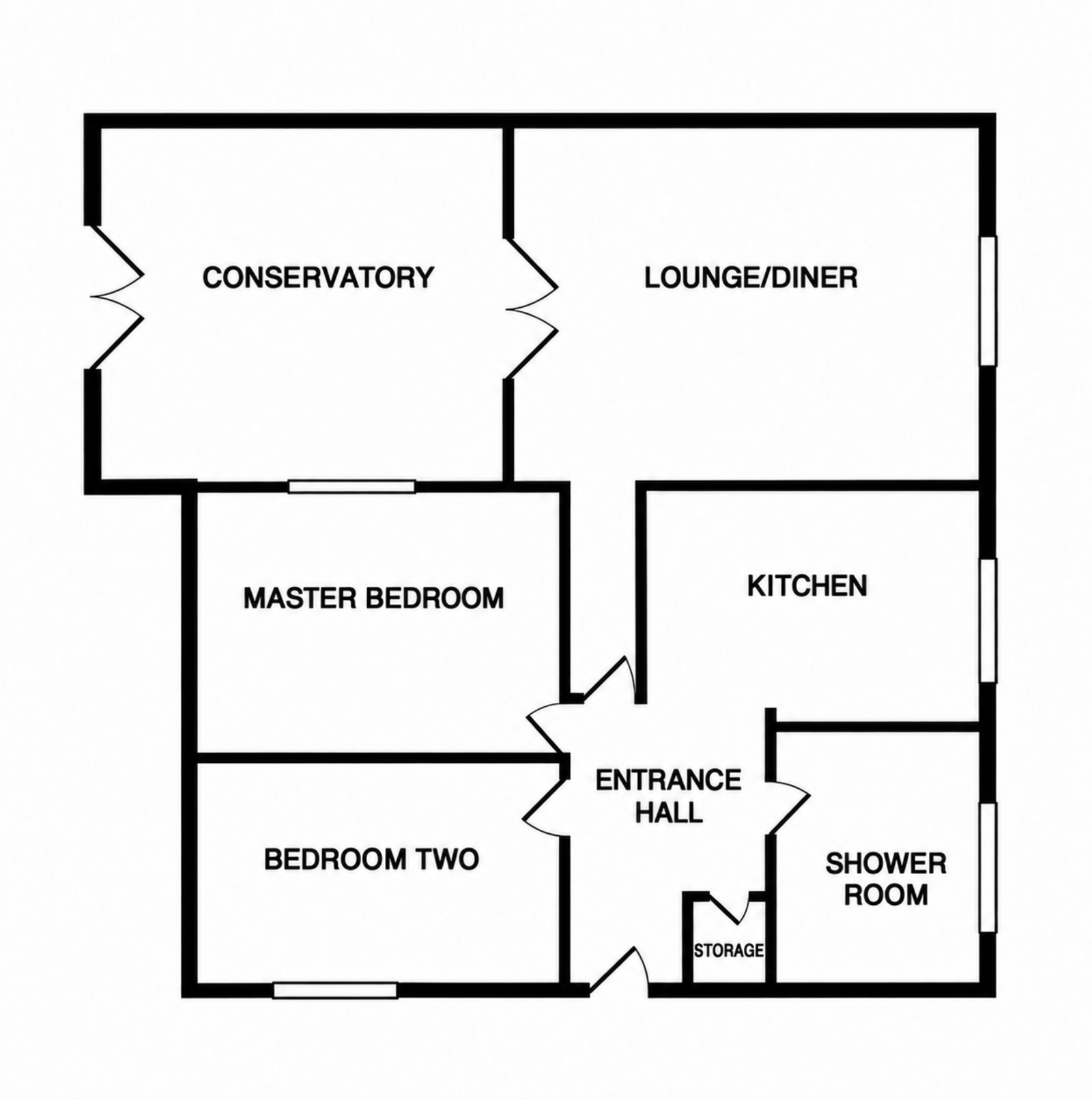 2, Buscot Place, Milton Keynes floorplan