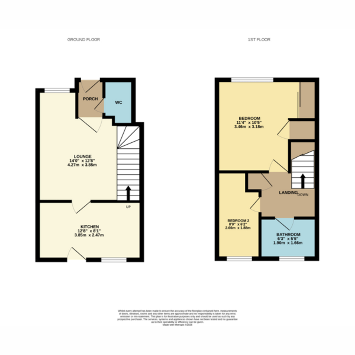 35, Waldren Close, Poole floorplan
