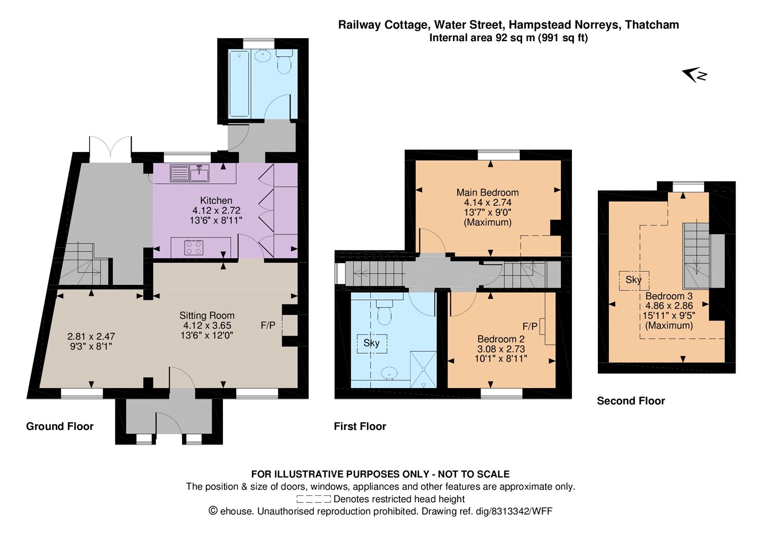 3 Bedrooms End terrace house for sale in Railway Terrace, Water Street, Hampstead Norreys RG18