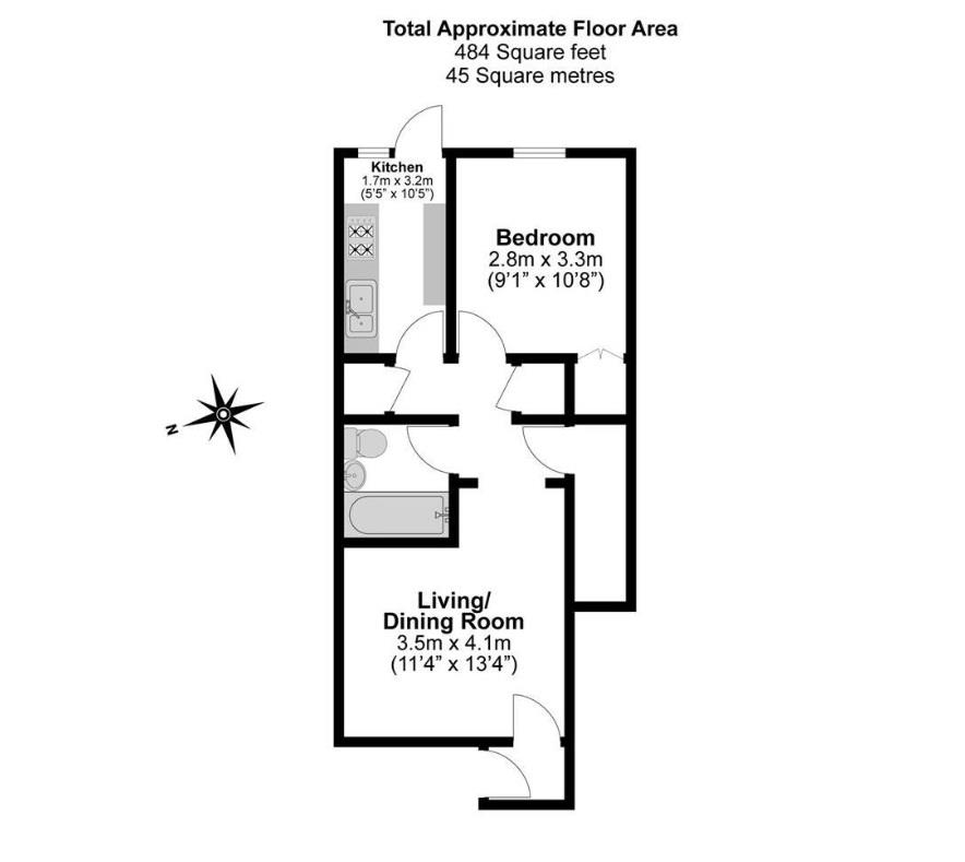 119, Vicarage Way, Slough floorplan