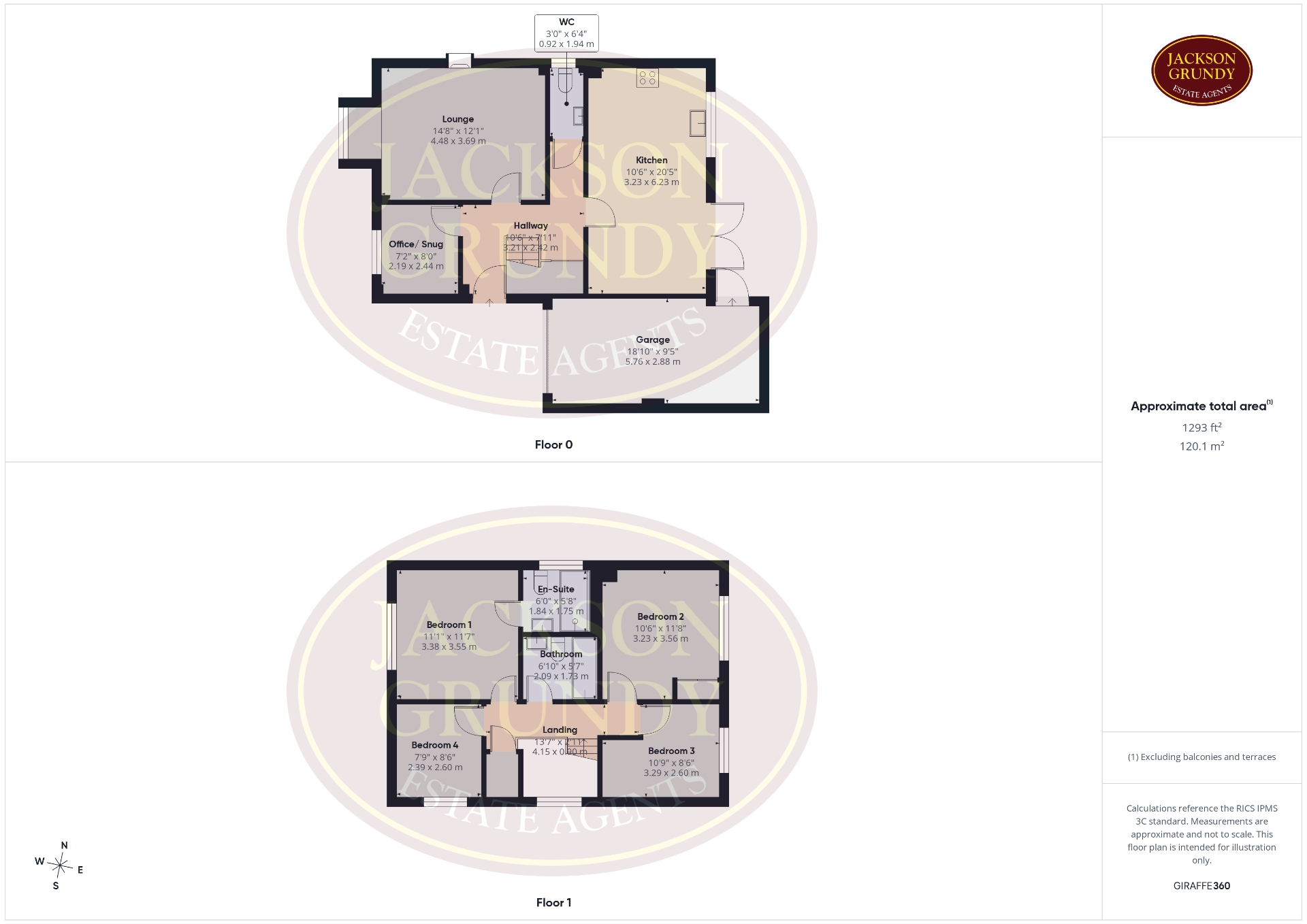 3, Campbell Close, Northampton floorplan
