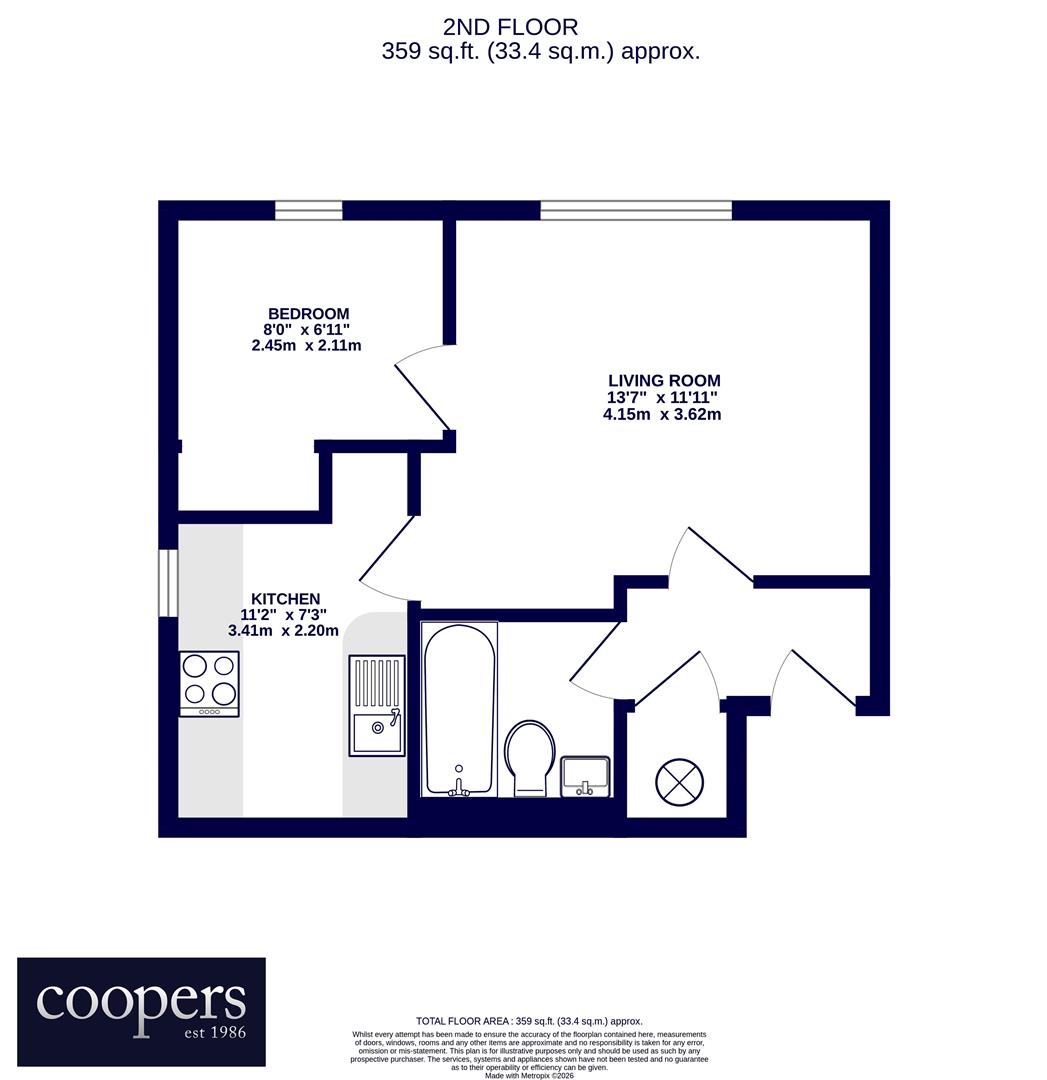 10, Flat 17, Nijinsky House, Uxbridge floorplan