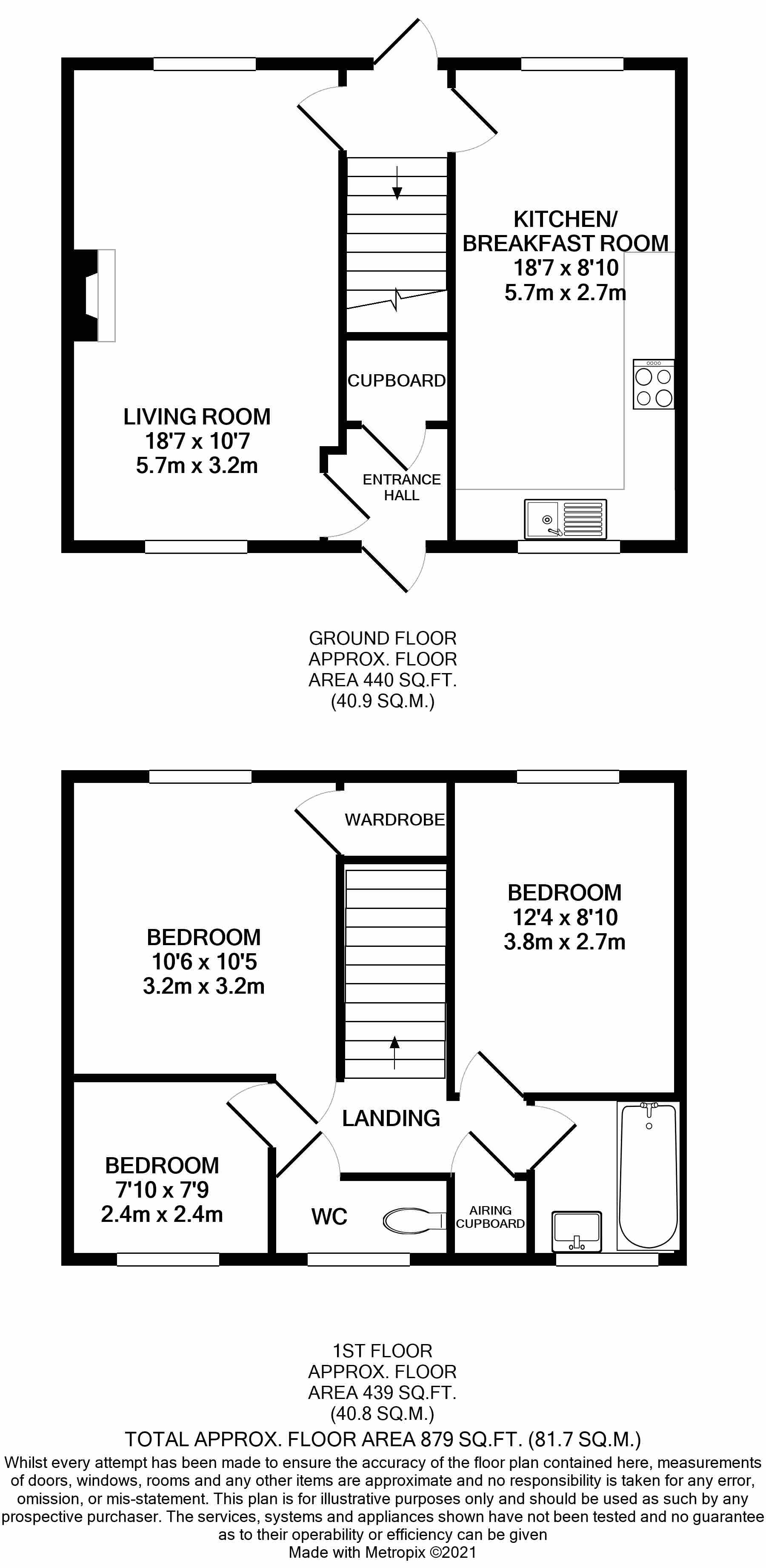 Bryanston Avenue, Aylesbury floorplan