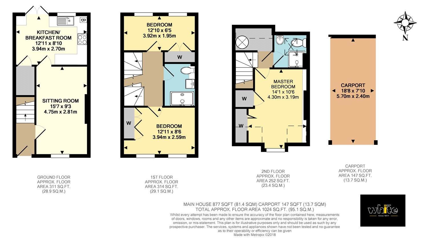 3 Bedrooms Detached house for sale in Chartwood Place, Dorking, Surrey RH4