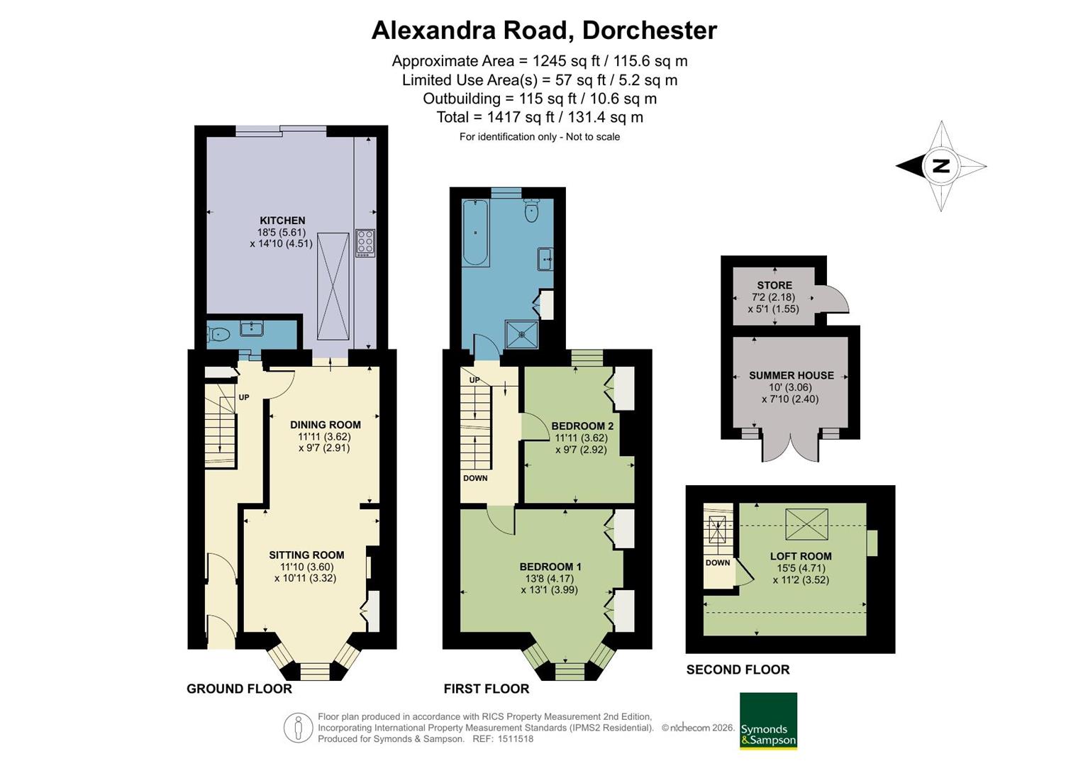 47, Alexandra Road, Dorset floorplan