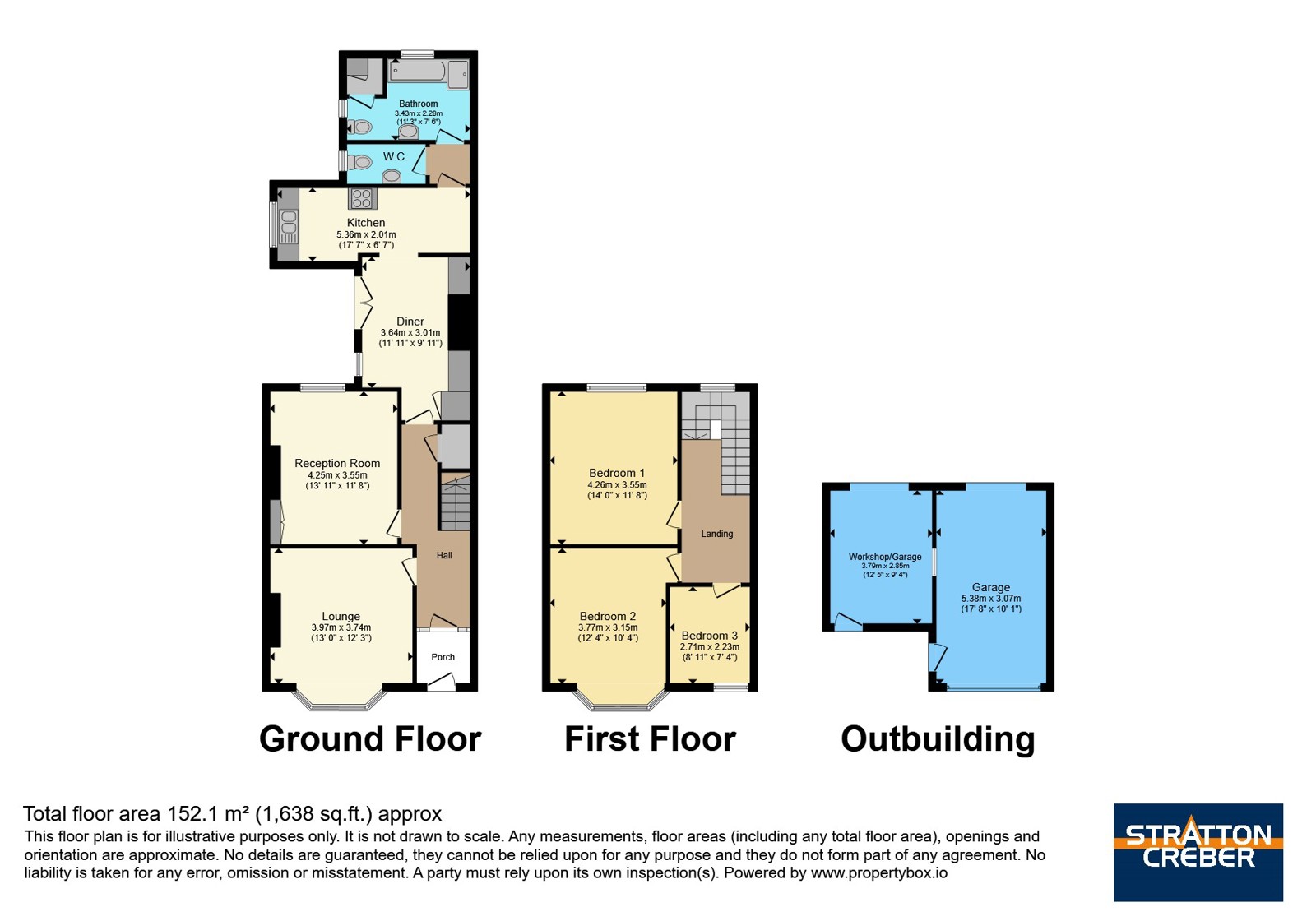 122, Albany Road, Cornwall floorplan