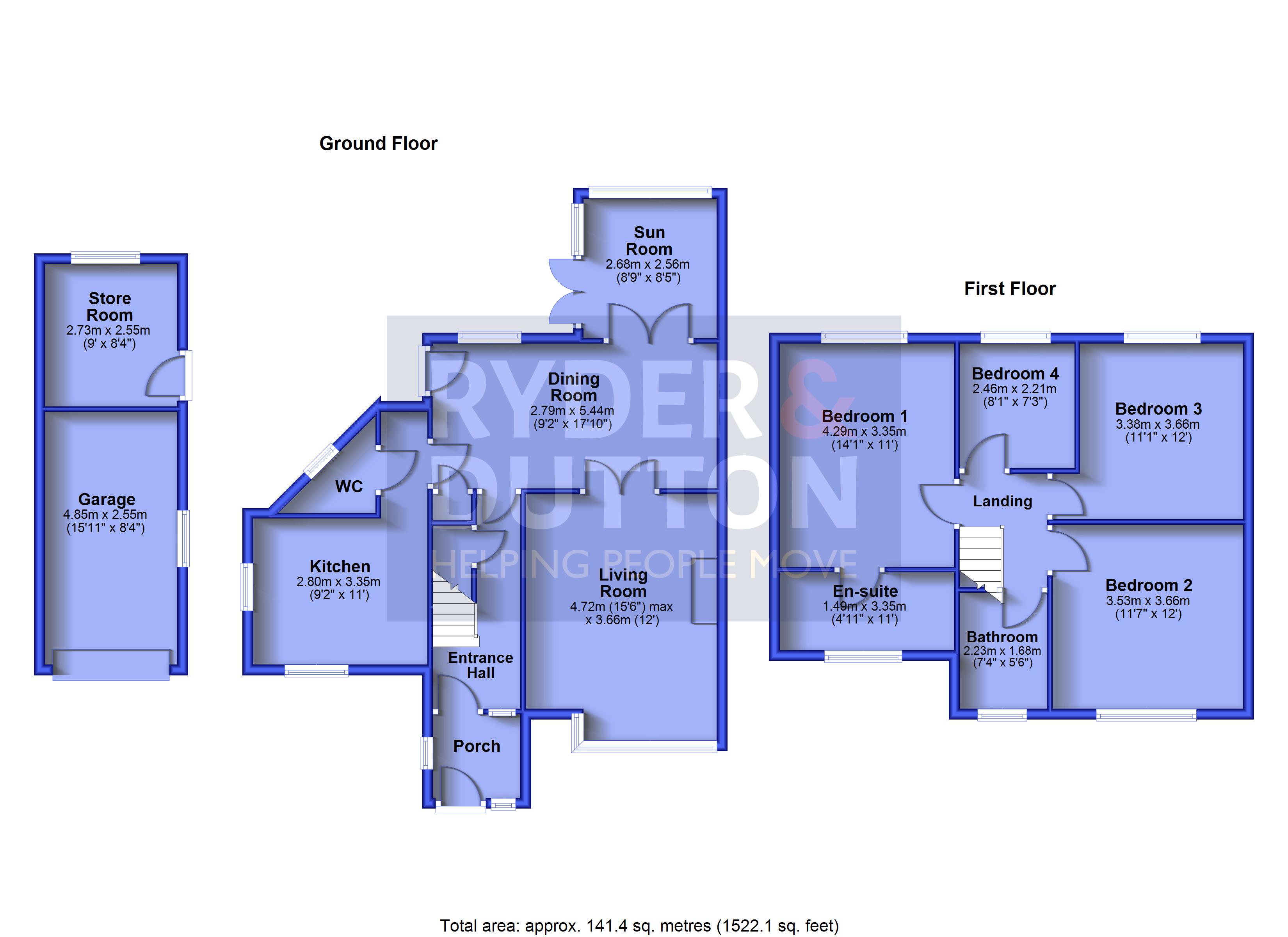 2, Deer Croft Crescent, West Yorkshire floorplan