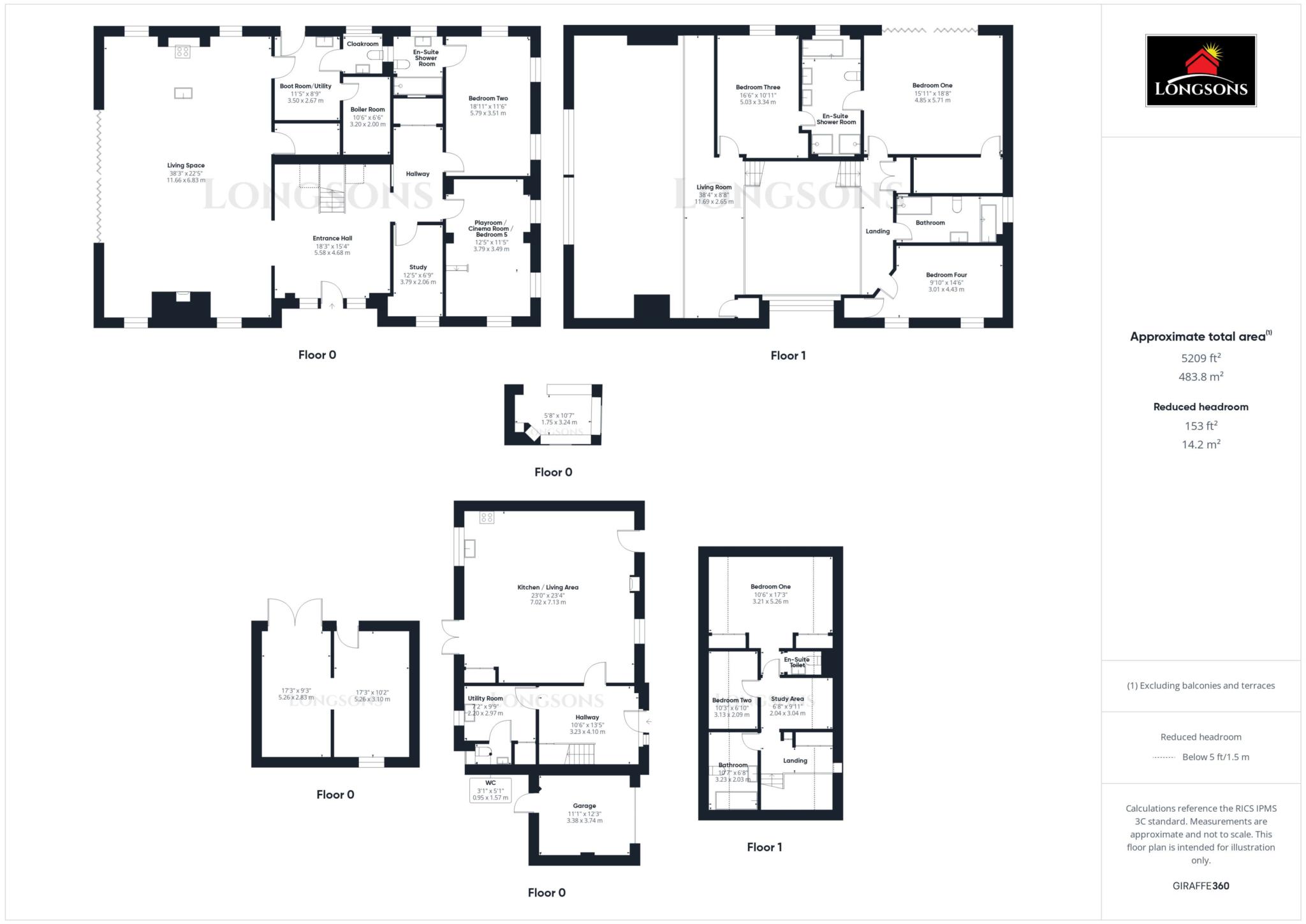 Byre Barn, Main Road, Dereham floorplan