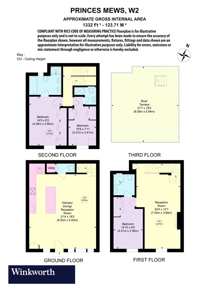11, Princes Mews, London floorplan