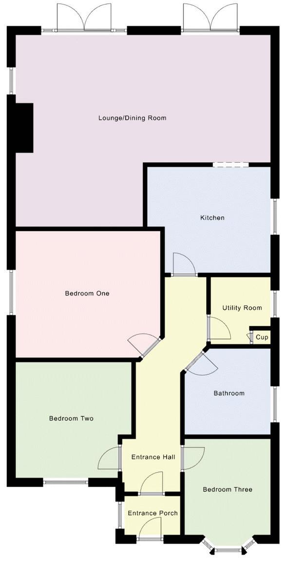3, Dalewood Road, Fareham floorplan