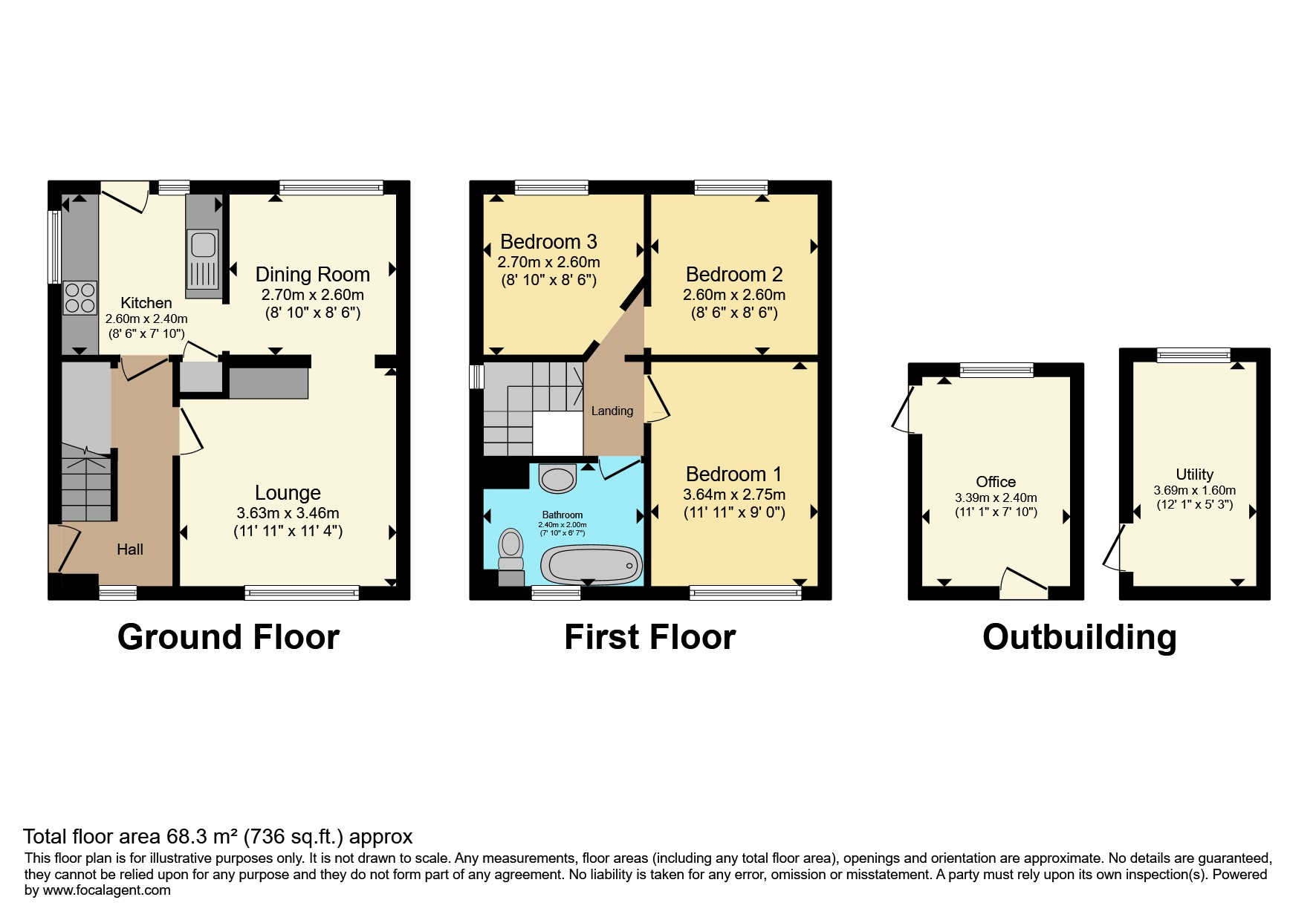 39, Derwent Way, Gillingham floorplan