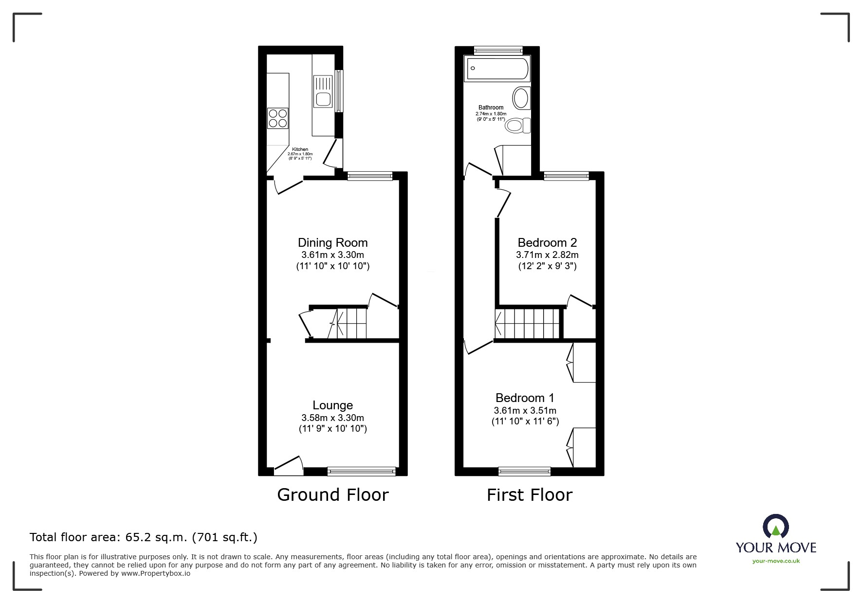 4, Kingsley Street, Leicestershire floorplan