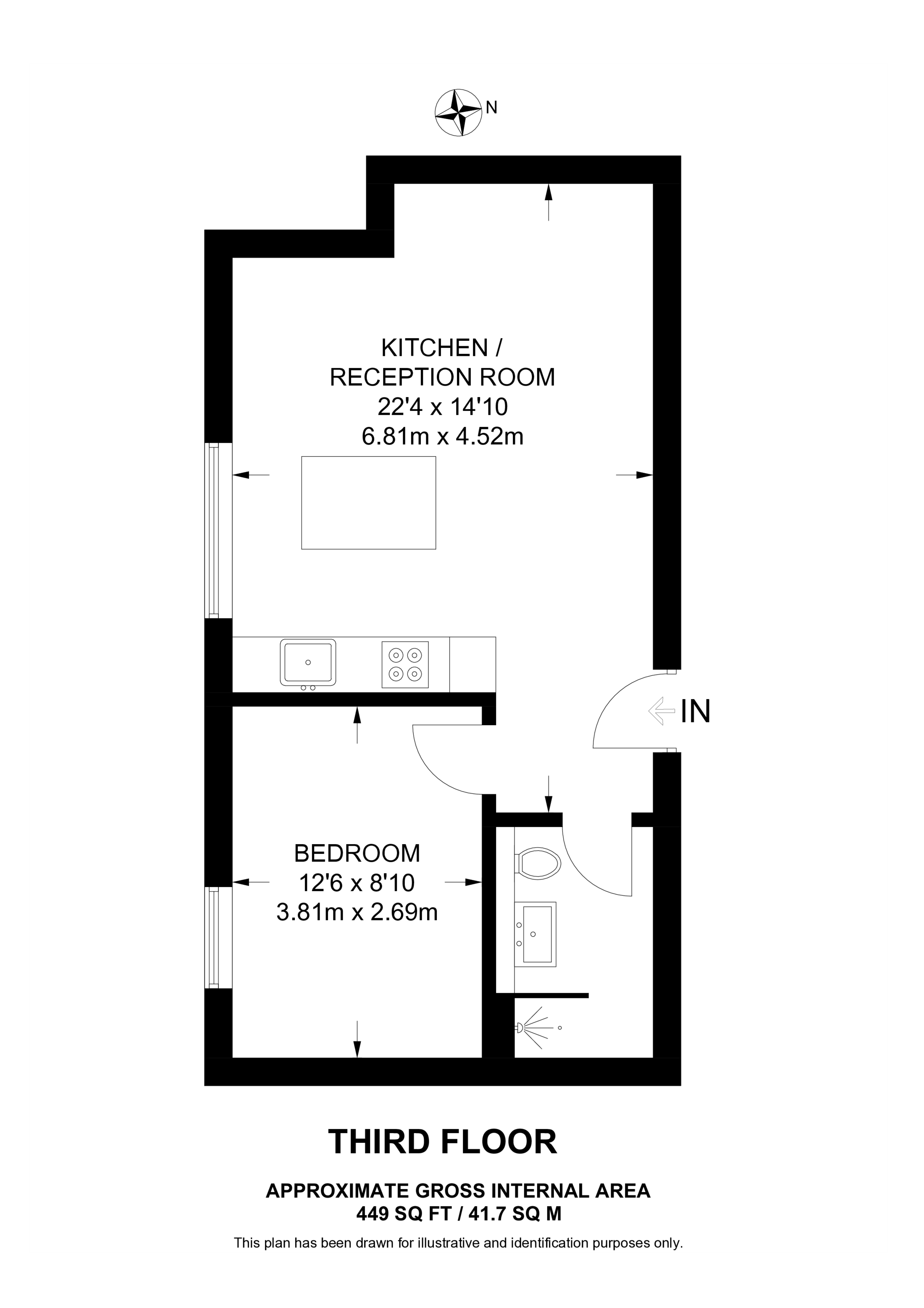 Queens Road, Bromley floorplan