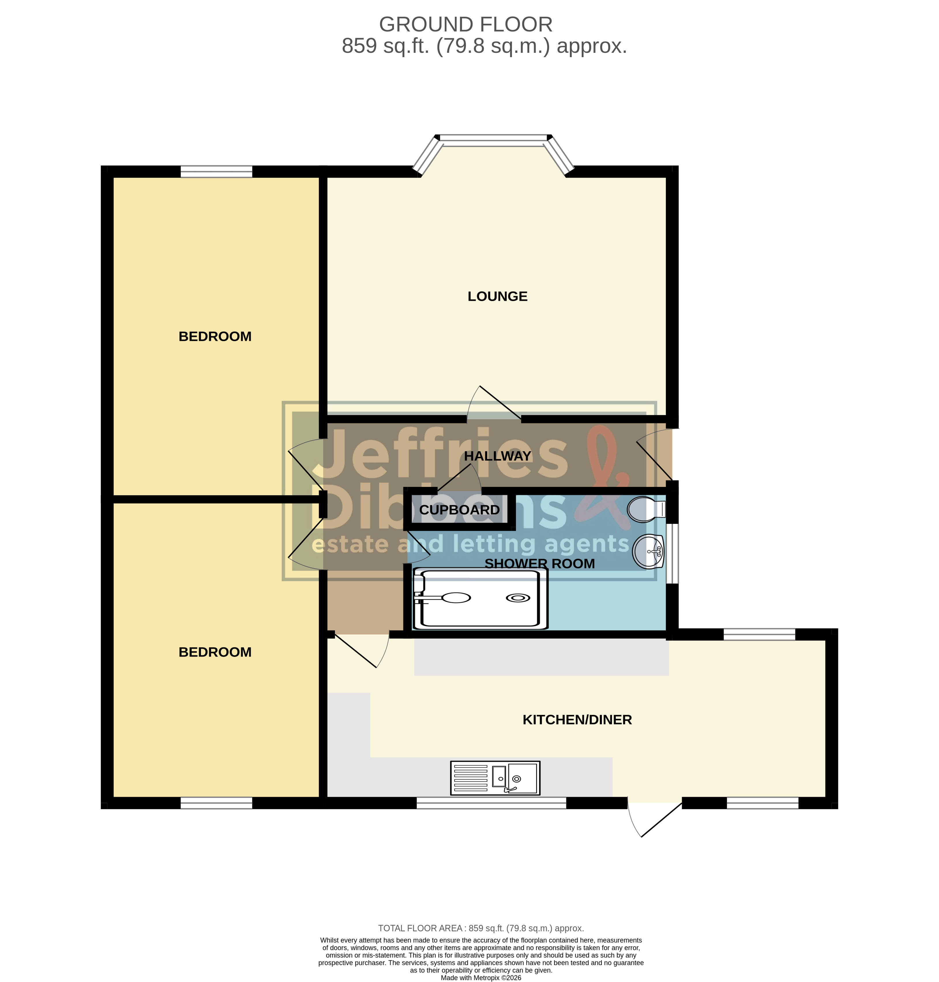 25, Ingledene Close, Gosport floorplan
