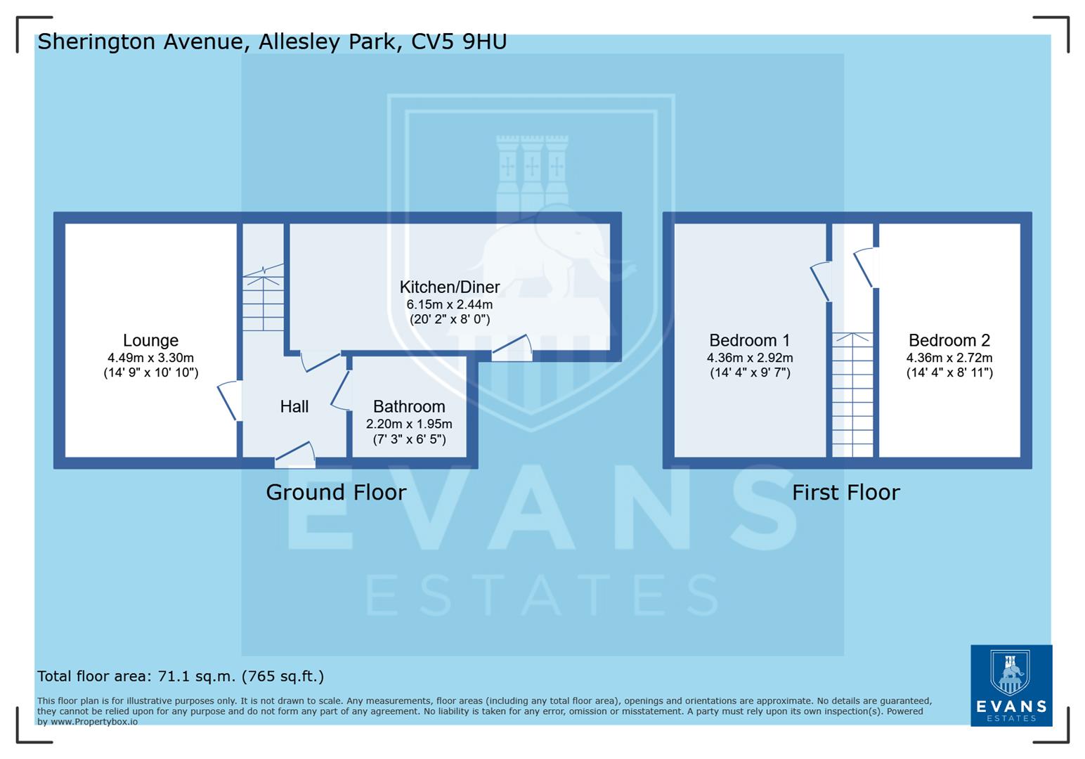 26, Sherington Avenue, Coventry floorplan