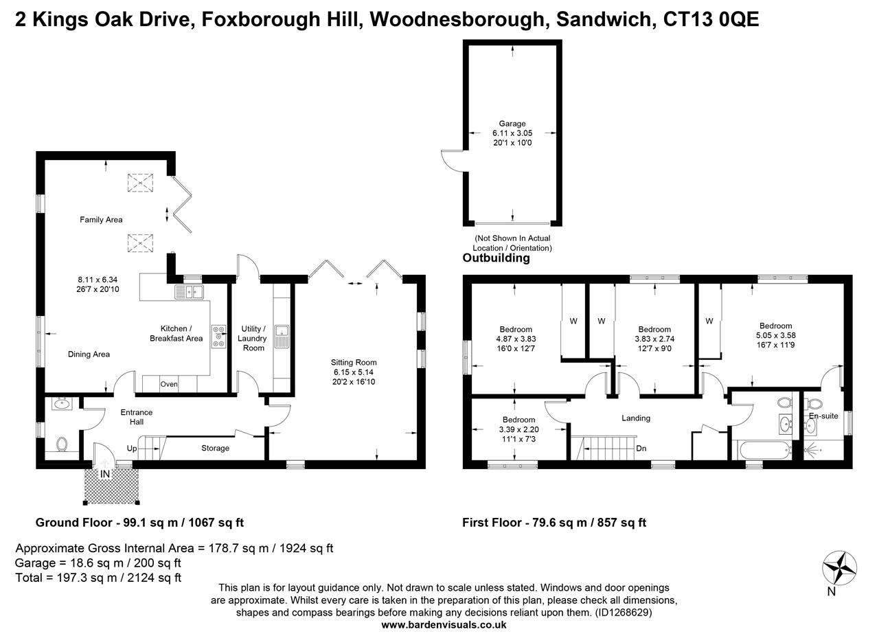 2,, Kings Oak Drive, Sandwich floorplan