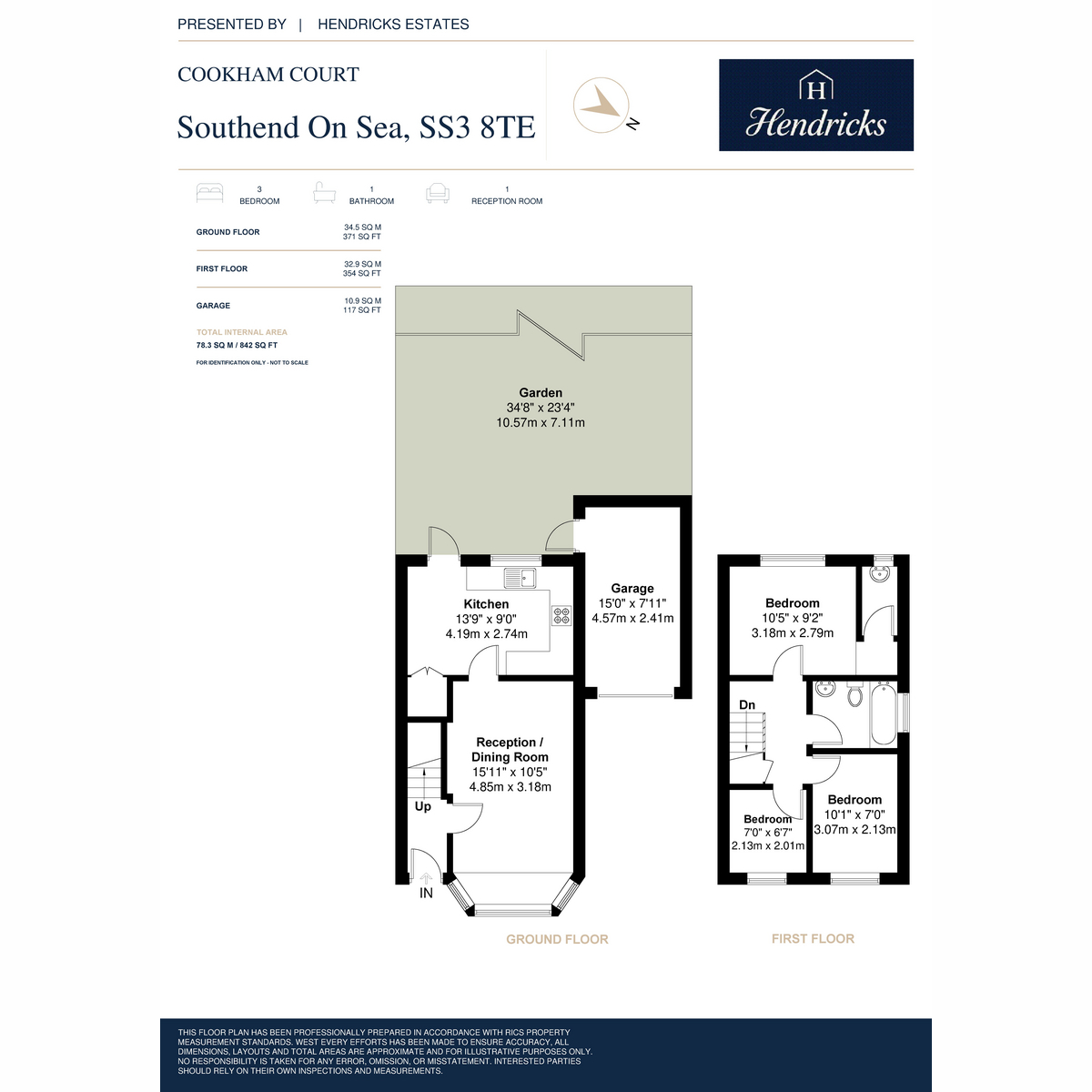 15, Cookham Court, Southend-on-sea floorplan