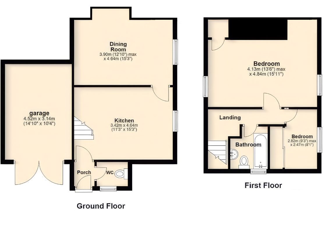 The Farmhouse, Wacton floorplan