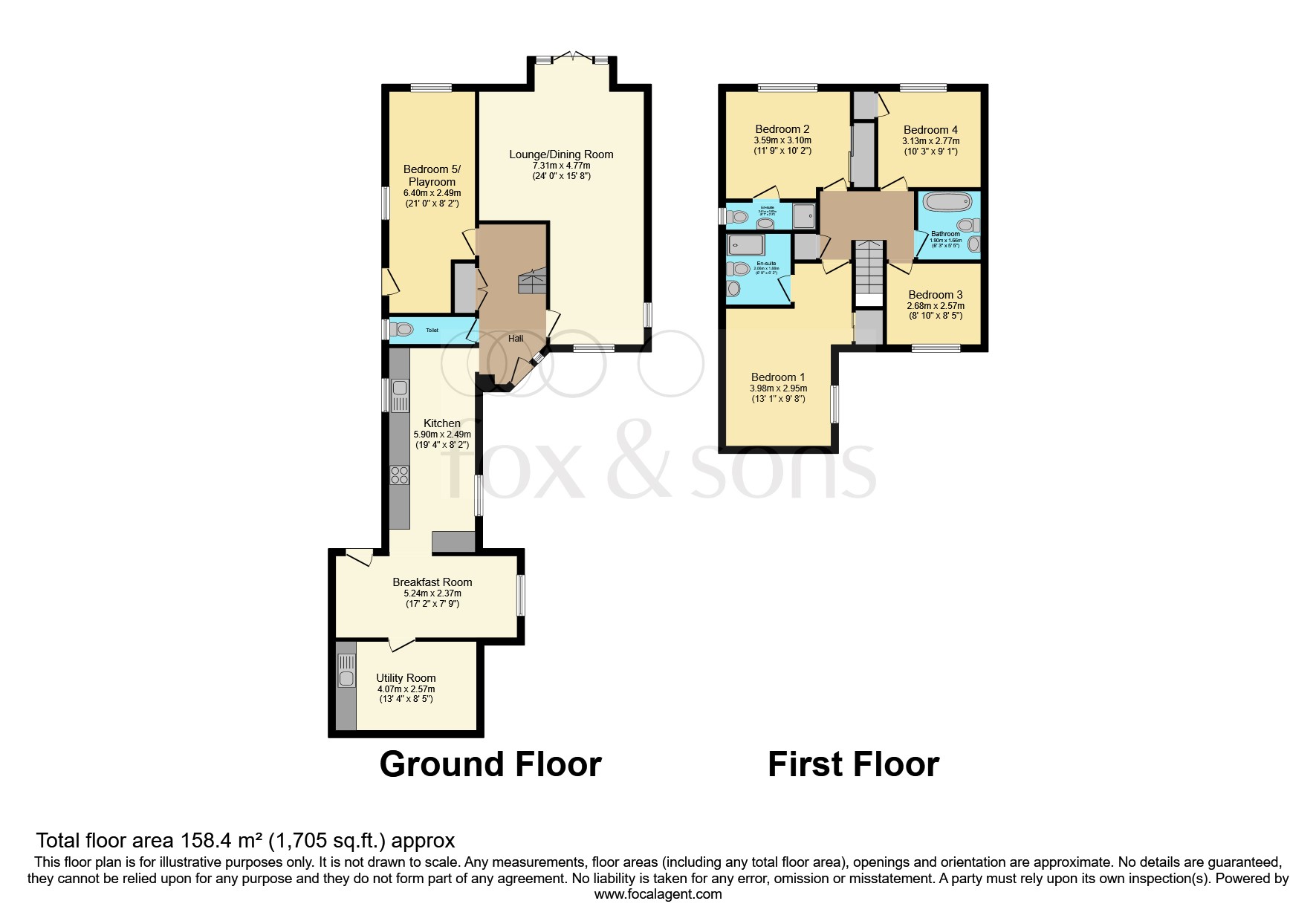 6, Darent Close, Pevensey floorplan