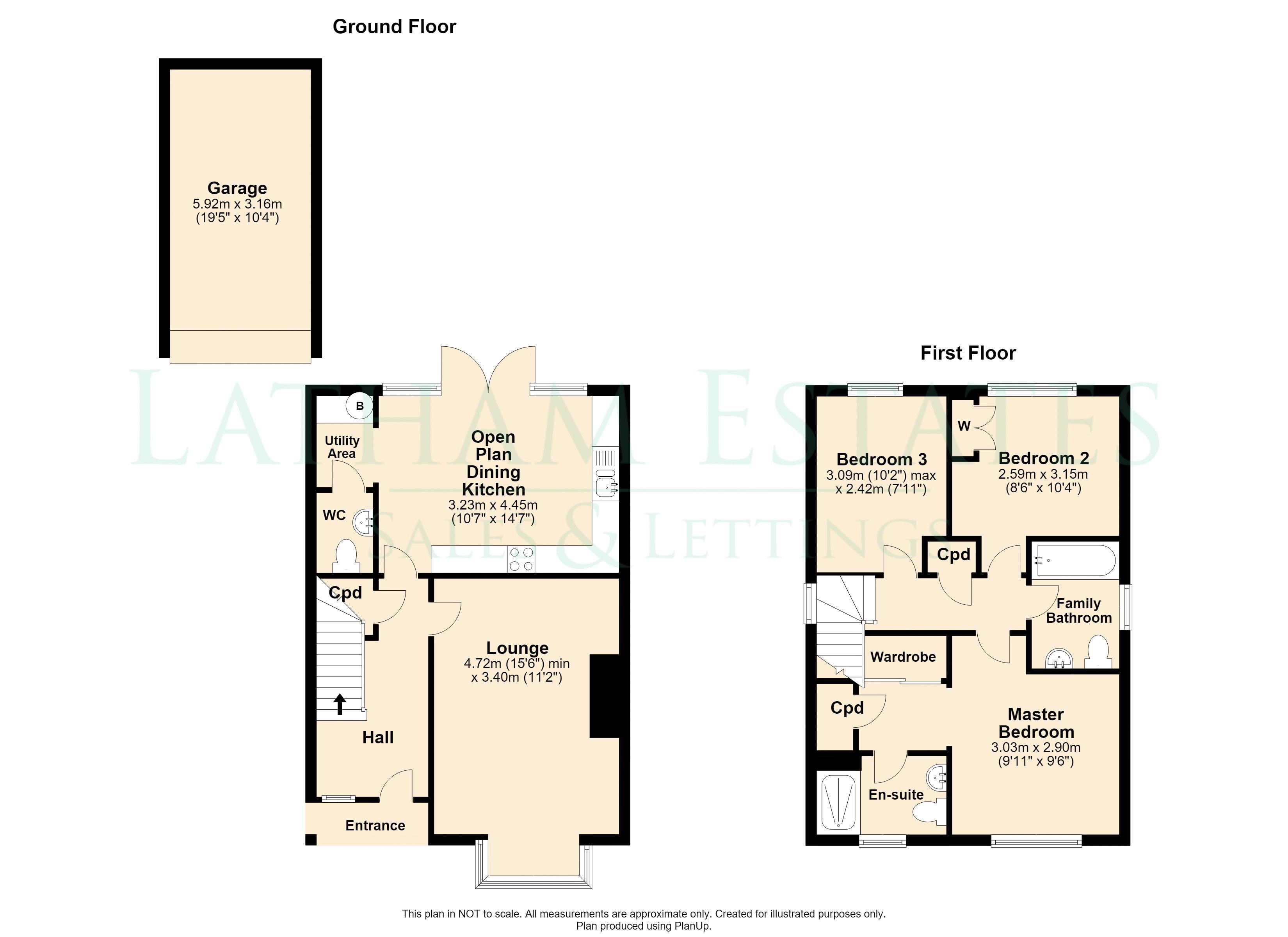 5, Bluebell Road, Holmes Chapel floorplan