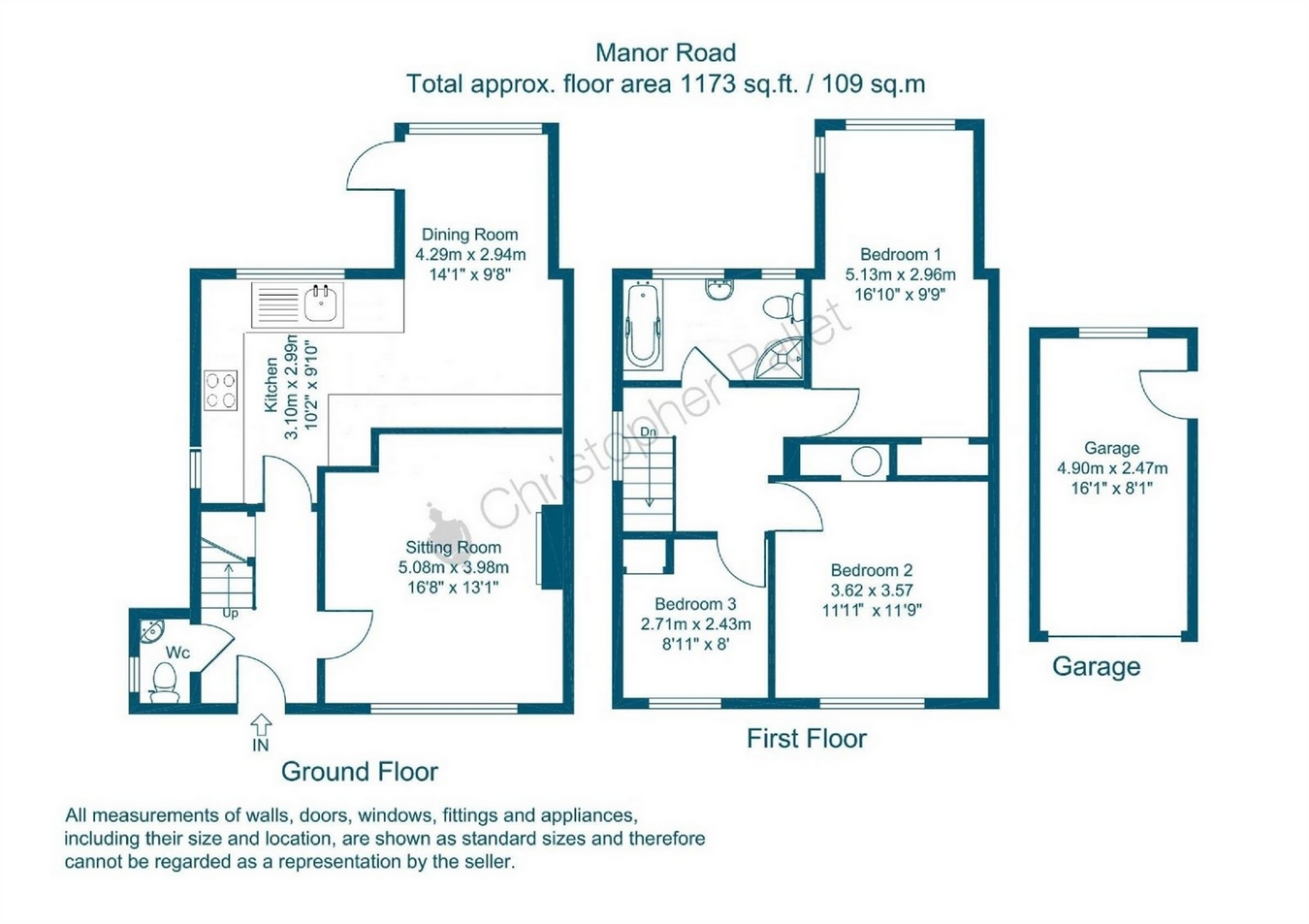 3 Bedrooms Semi-detached house for sale in 7 Manor Road, Wendover, Buckinghamshire HP22