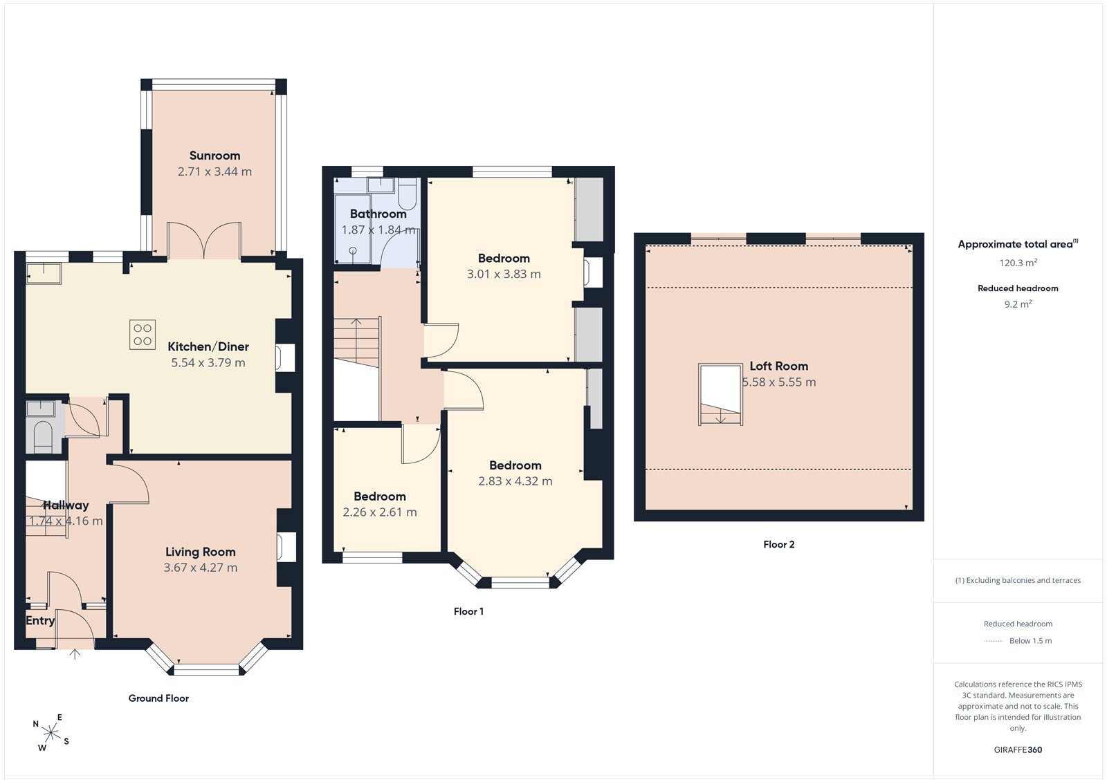 69, Buller Road, Bristol floorplan