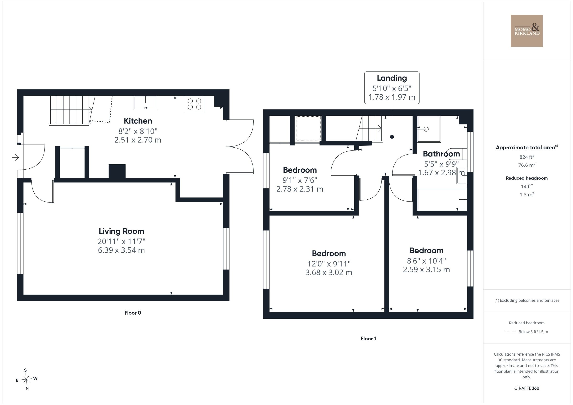 88 Brownsdale Road, Glasgow floorplan