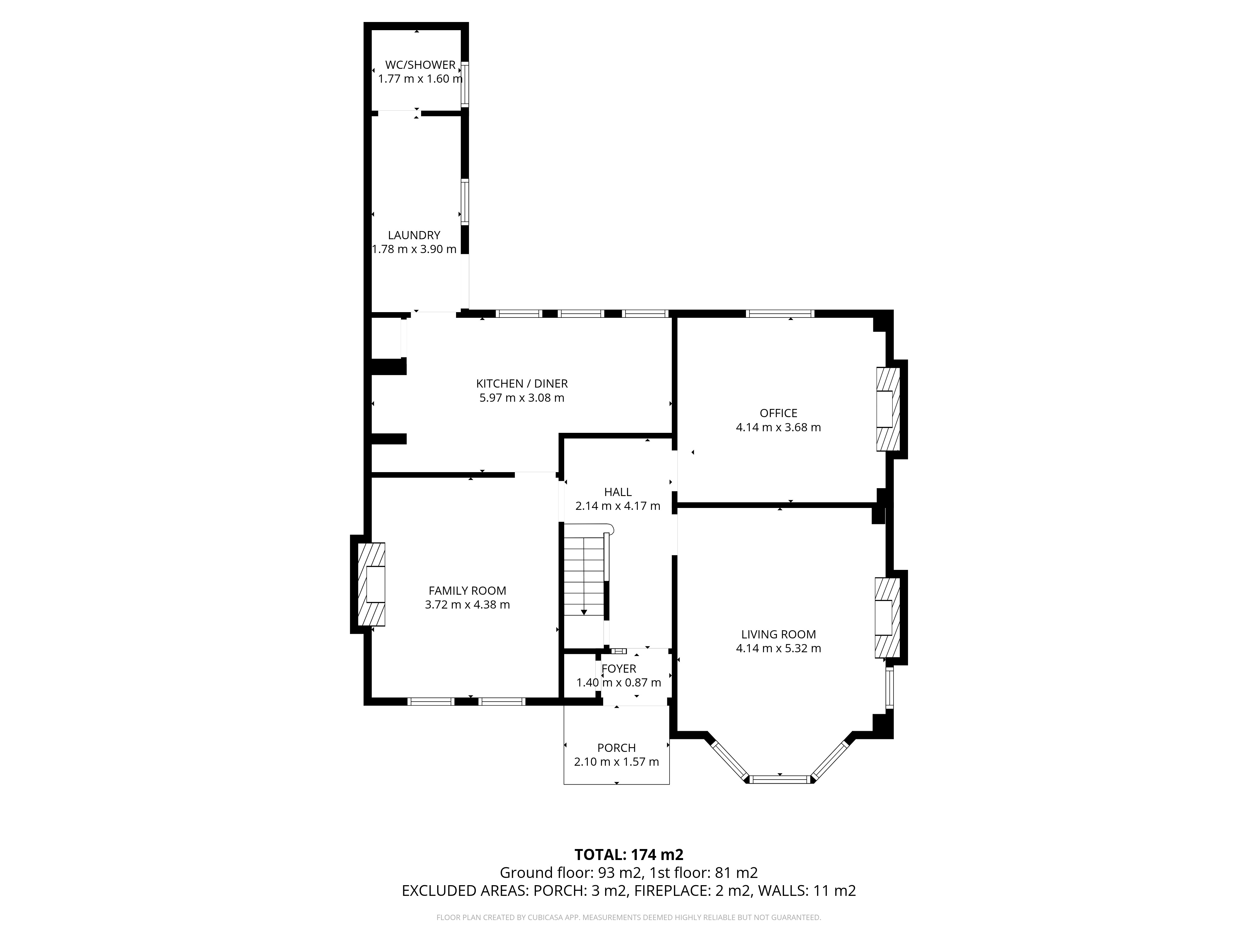 4, Eversley Road, Swansea floorplan