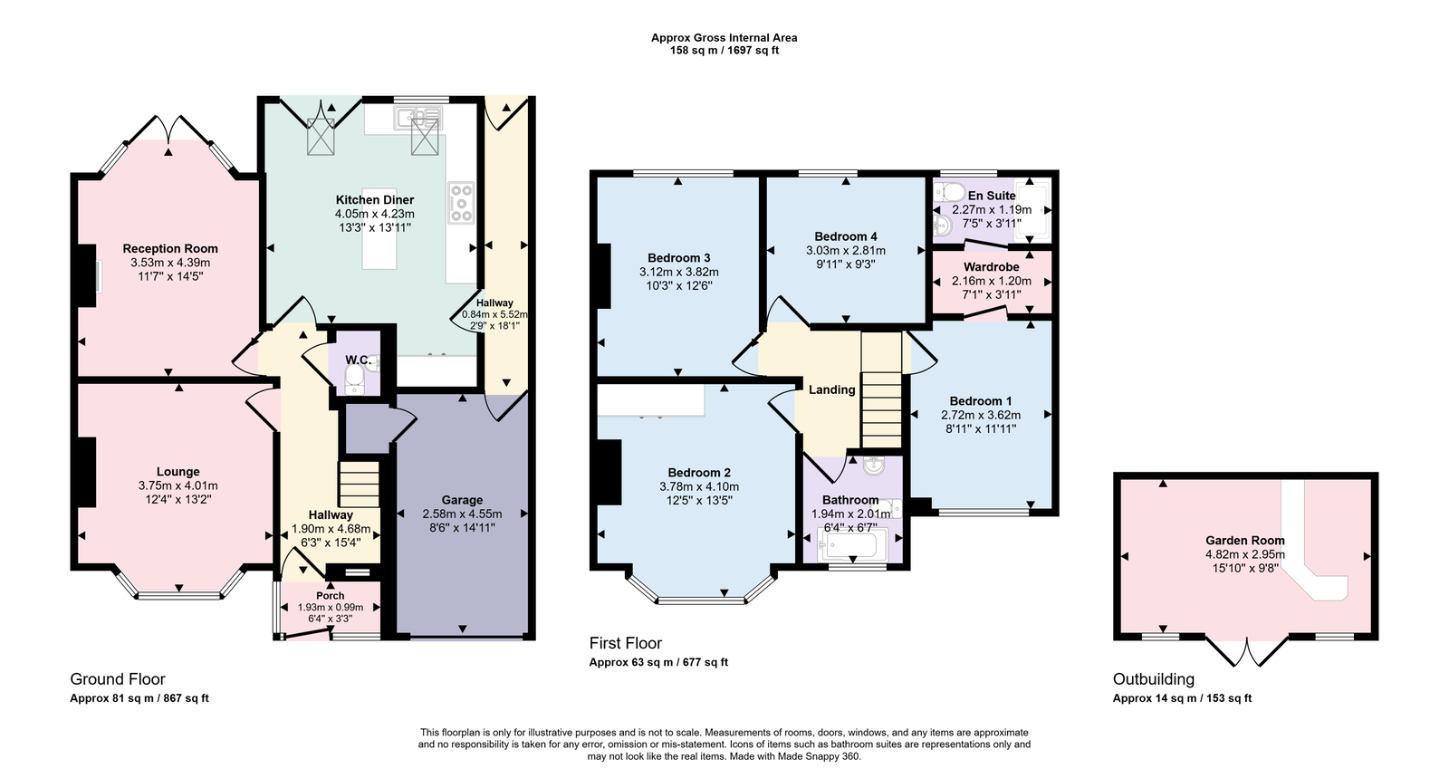 18, Meadway Road, Cheadle floorplan