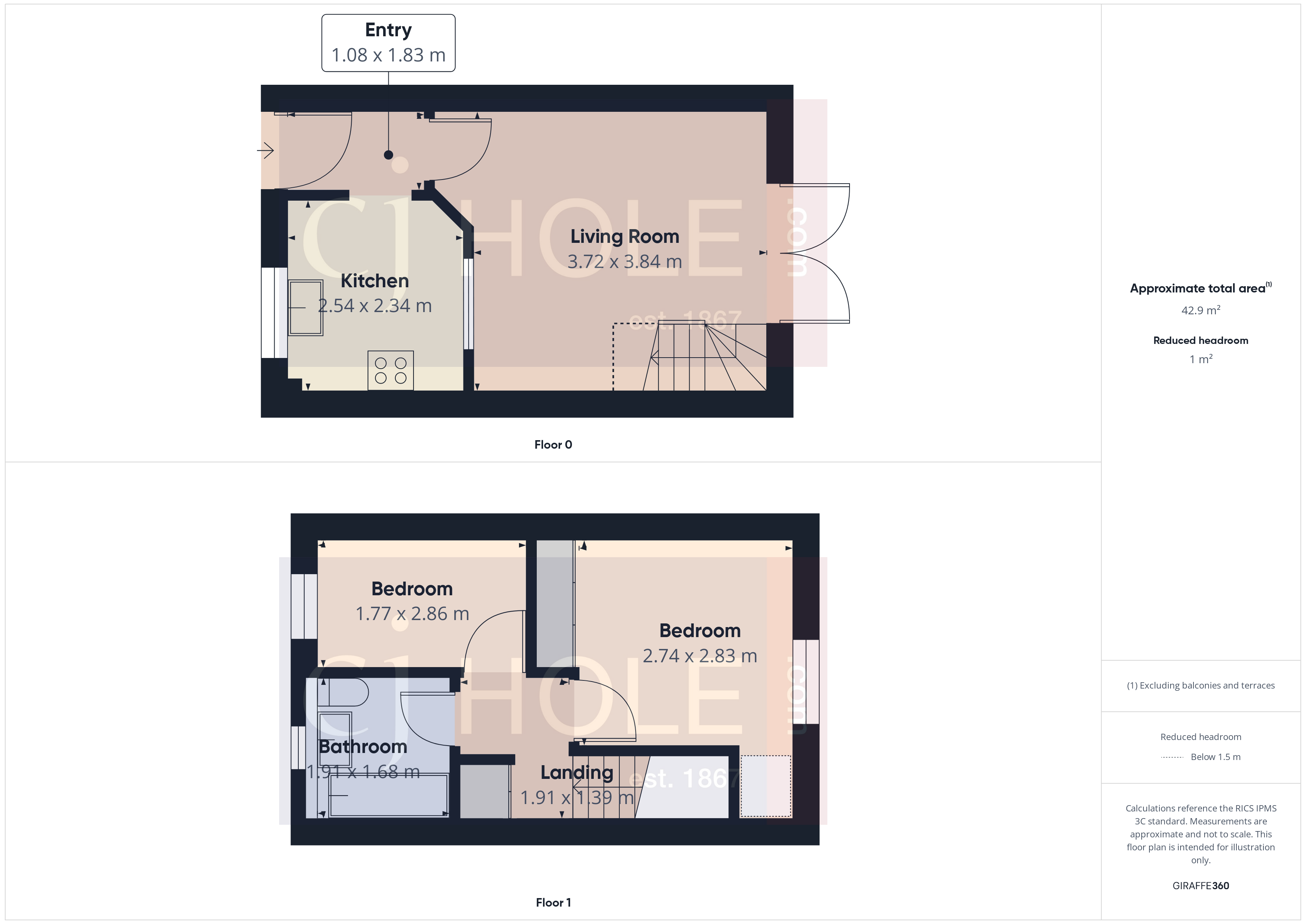 142, Palmers Leaze, Bristol floorplan