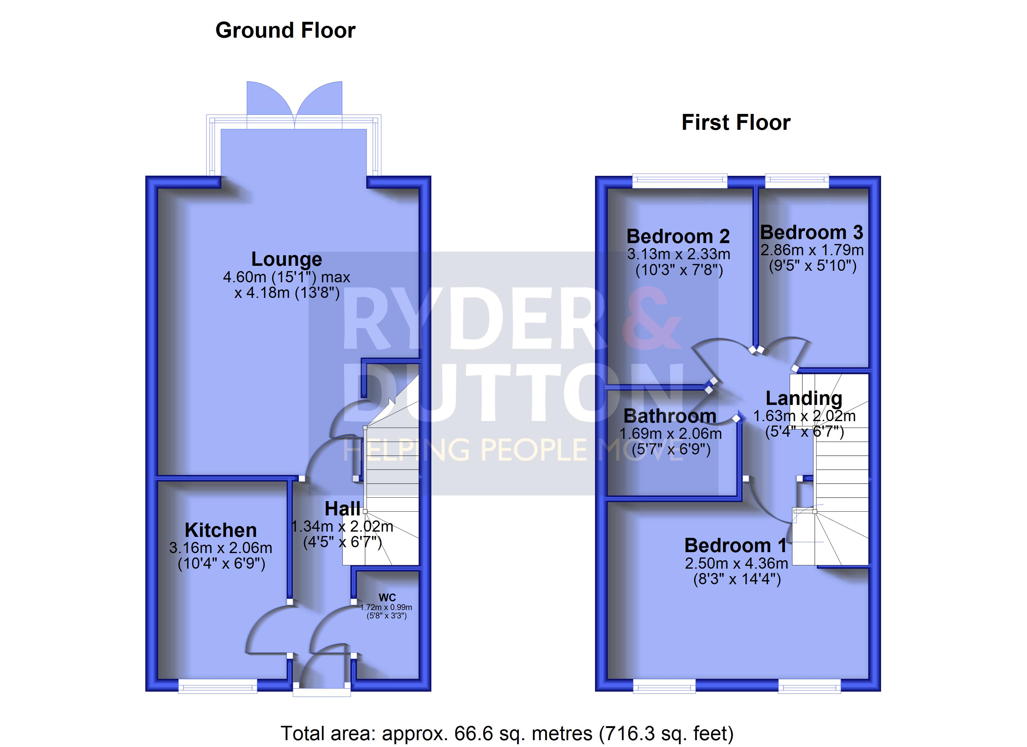 898, Manchester Road, Rochdale floorplan