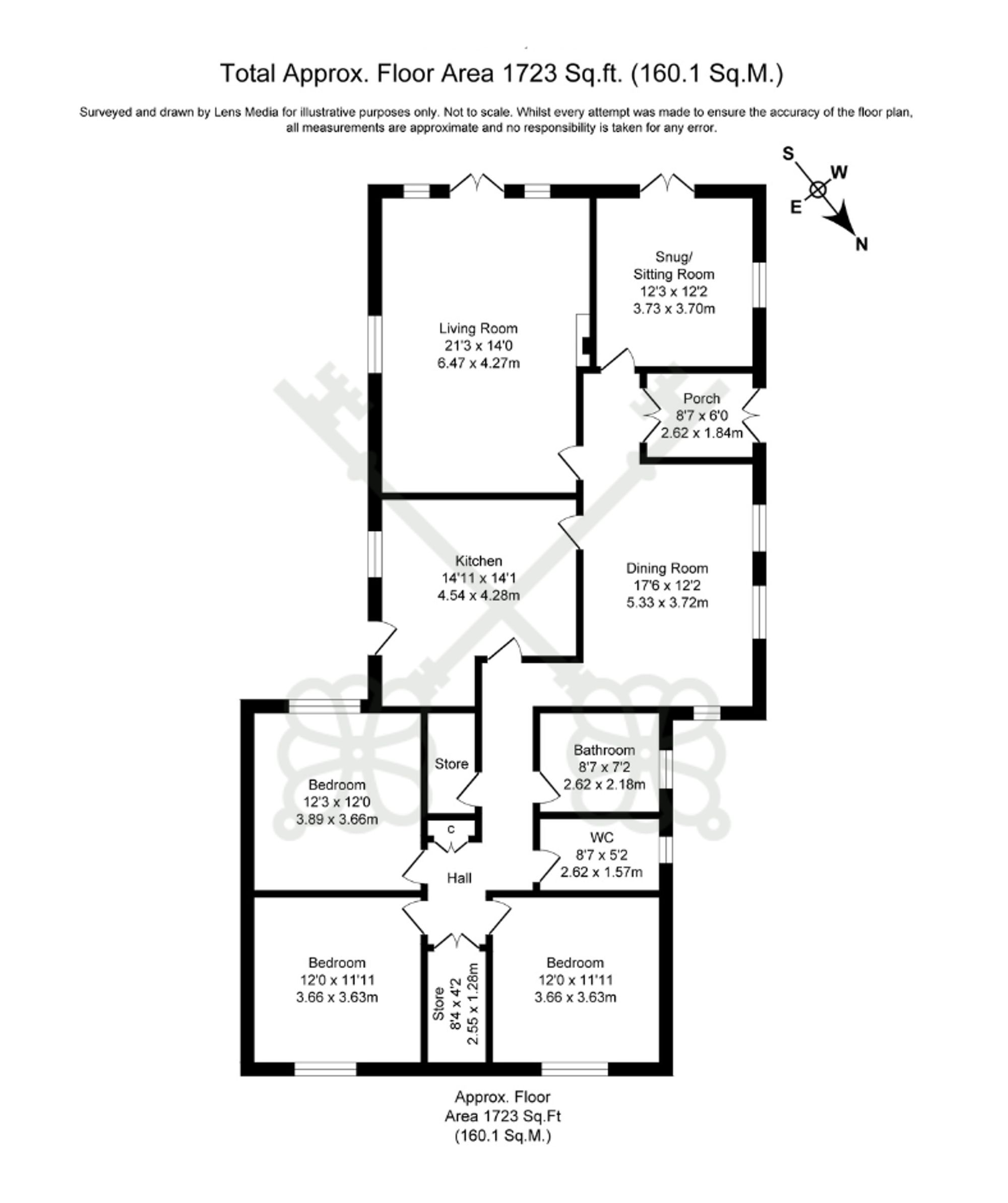 290 Wood Lane, Chorley floorplan