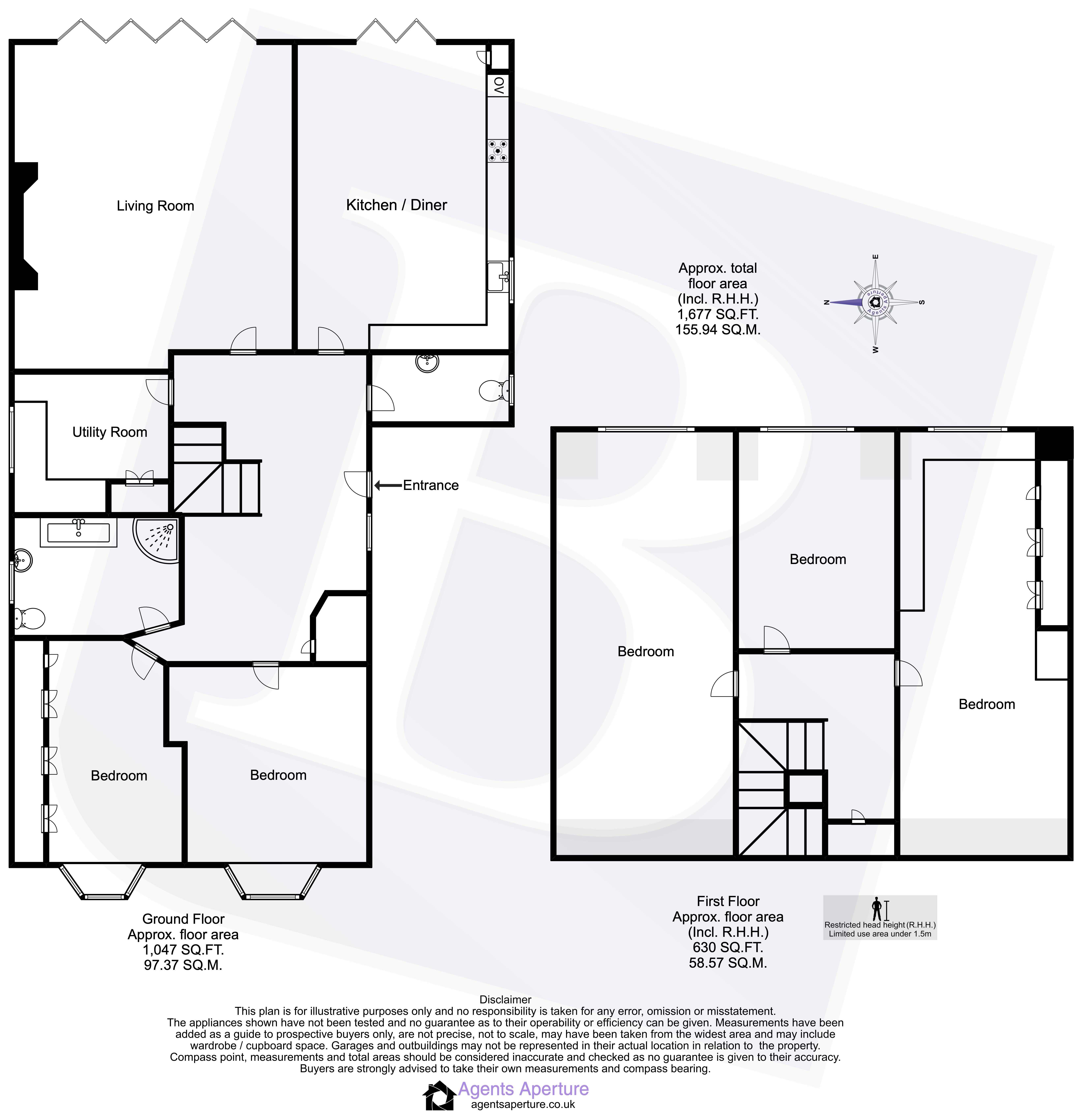 51, Philip Road, Rainham floorplan