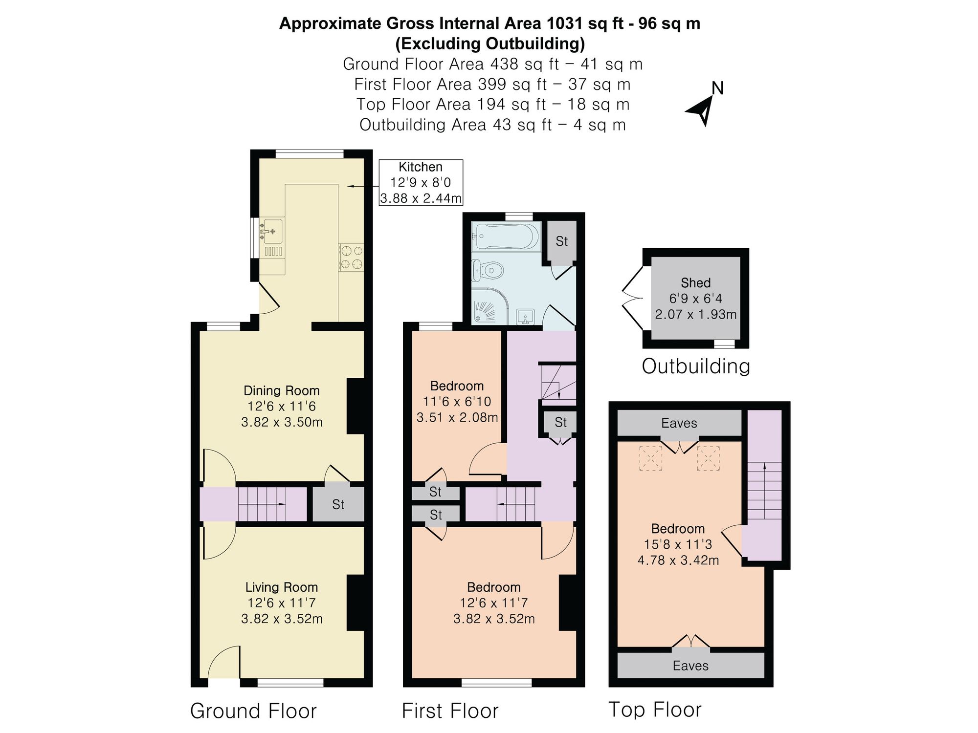 12 Nelson Street, Hertford floorplan