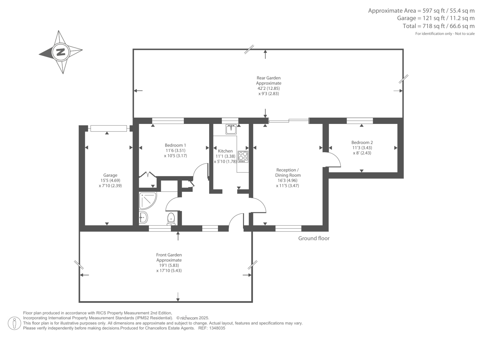 262 ROCHFORDS GARDENS, Slough, Slough floorplan