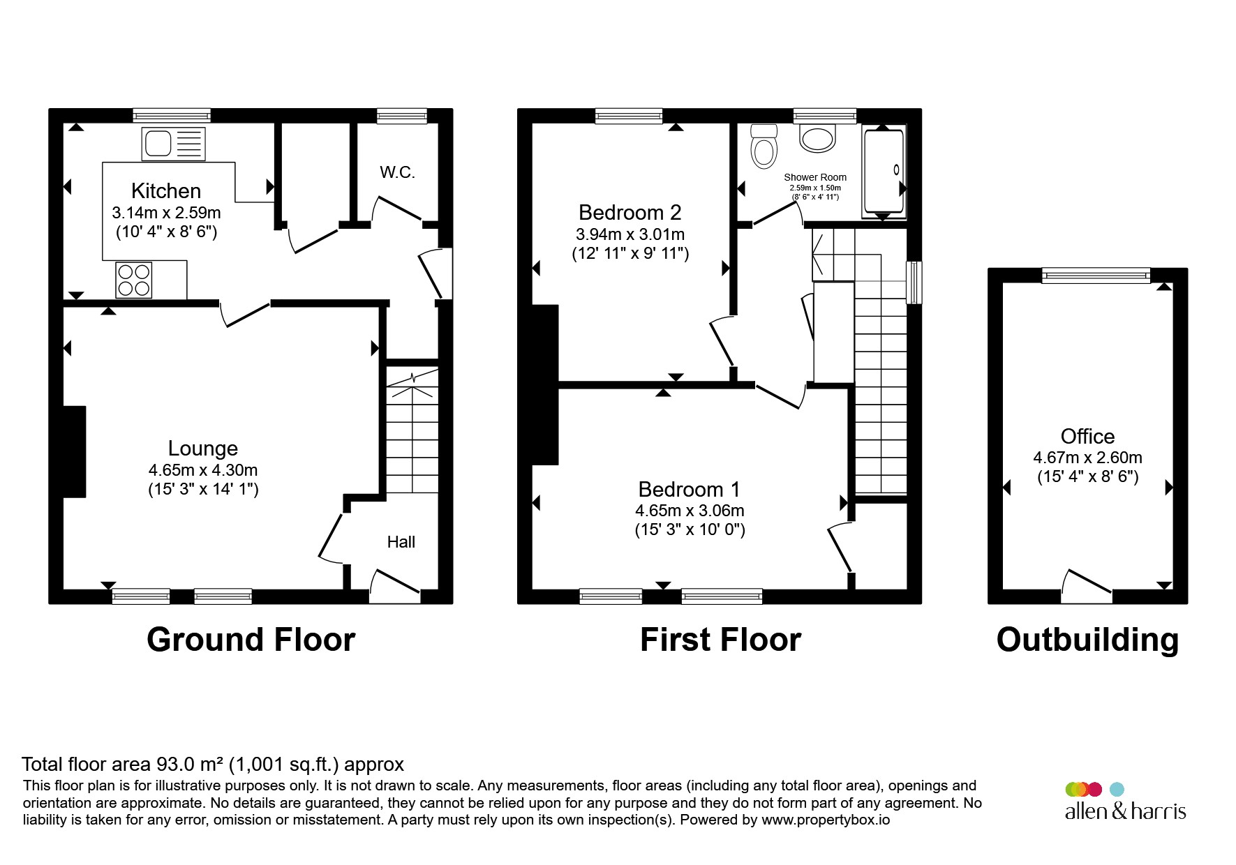 47, Annanhill Avenue, Kilmarnock floorplan