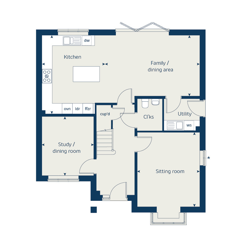 296, Bayes Avenue, Coggeshall floorplan