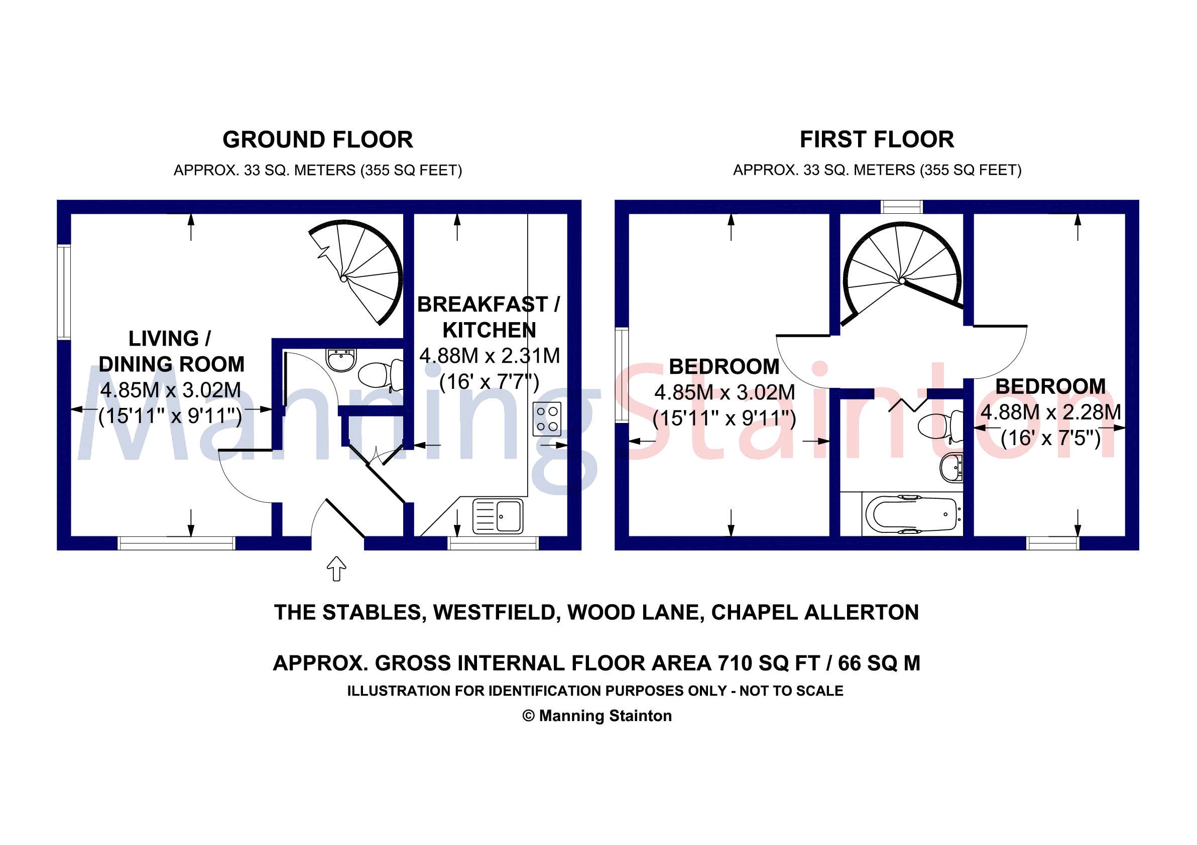 2 Bedrooms Semi-detached house for sale in The Stables, Westfield, Wood Lane, Chapel Allerton, Leeds LS7