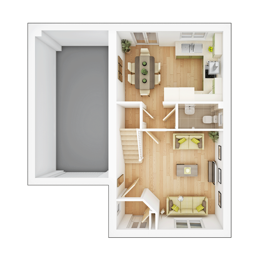 The Amersham - Plot 139, Hayford Grange, Off Proctor Avenue, Lawley floorplan