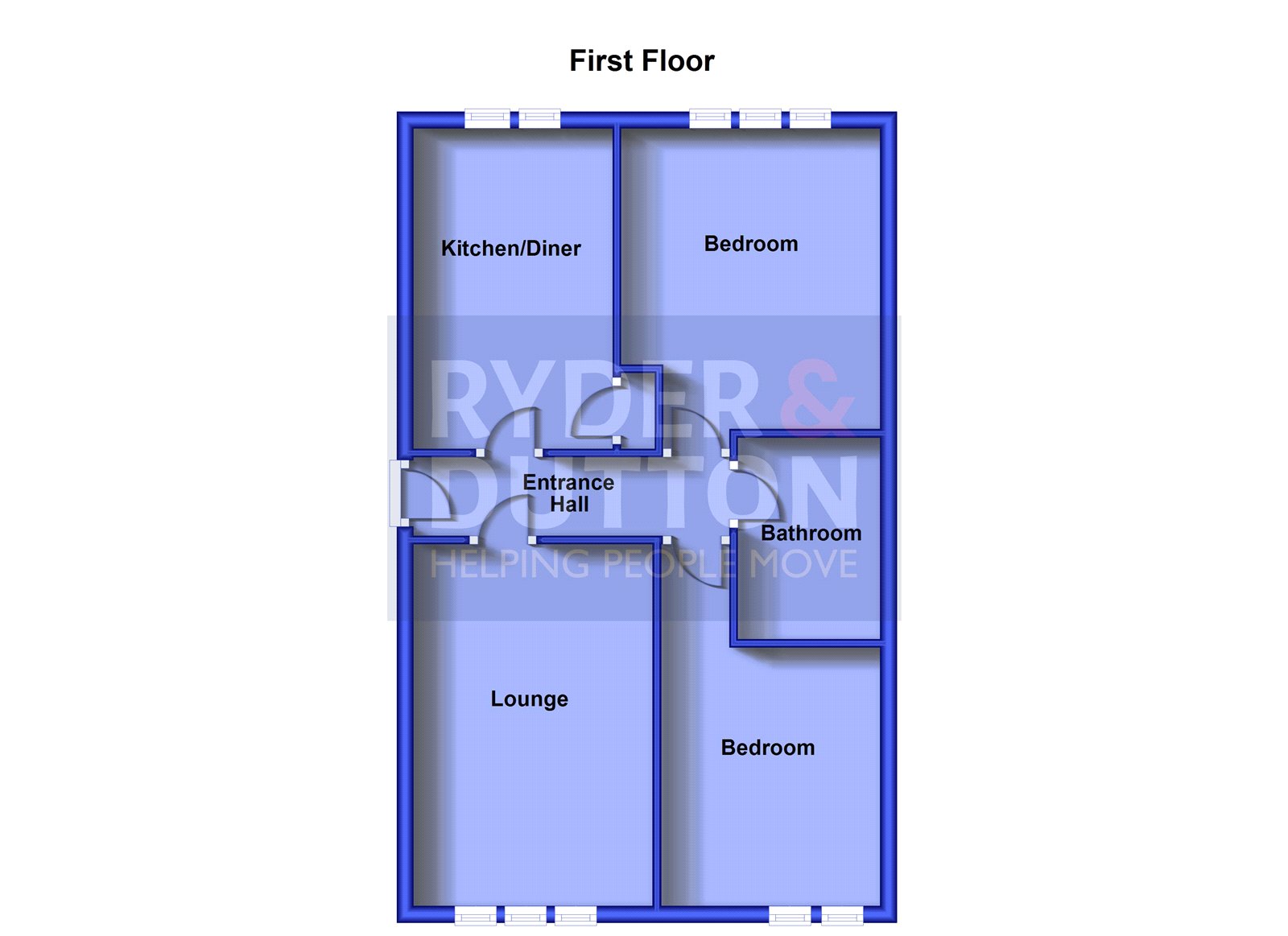 14, Ladcastle Road, Saddleworth floorplan