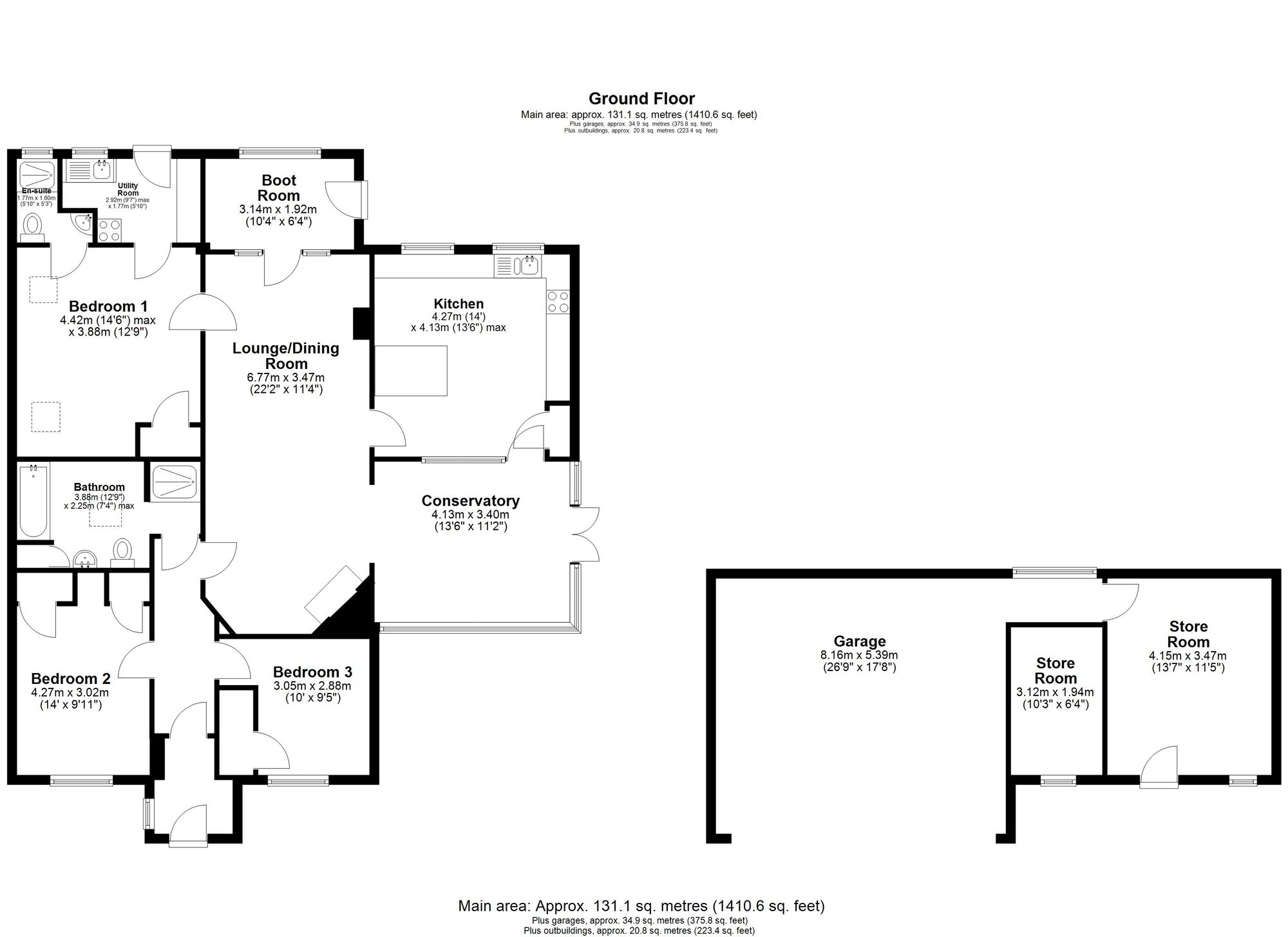 33 Burgess Road, Cambridge floorplan