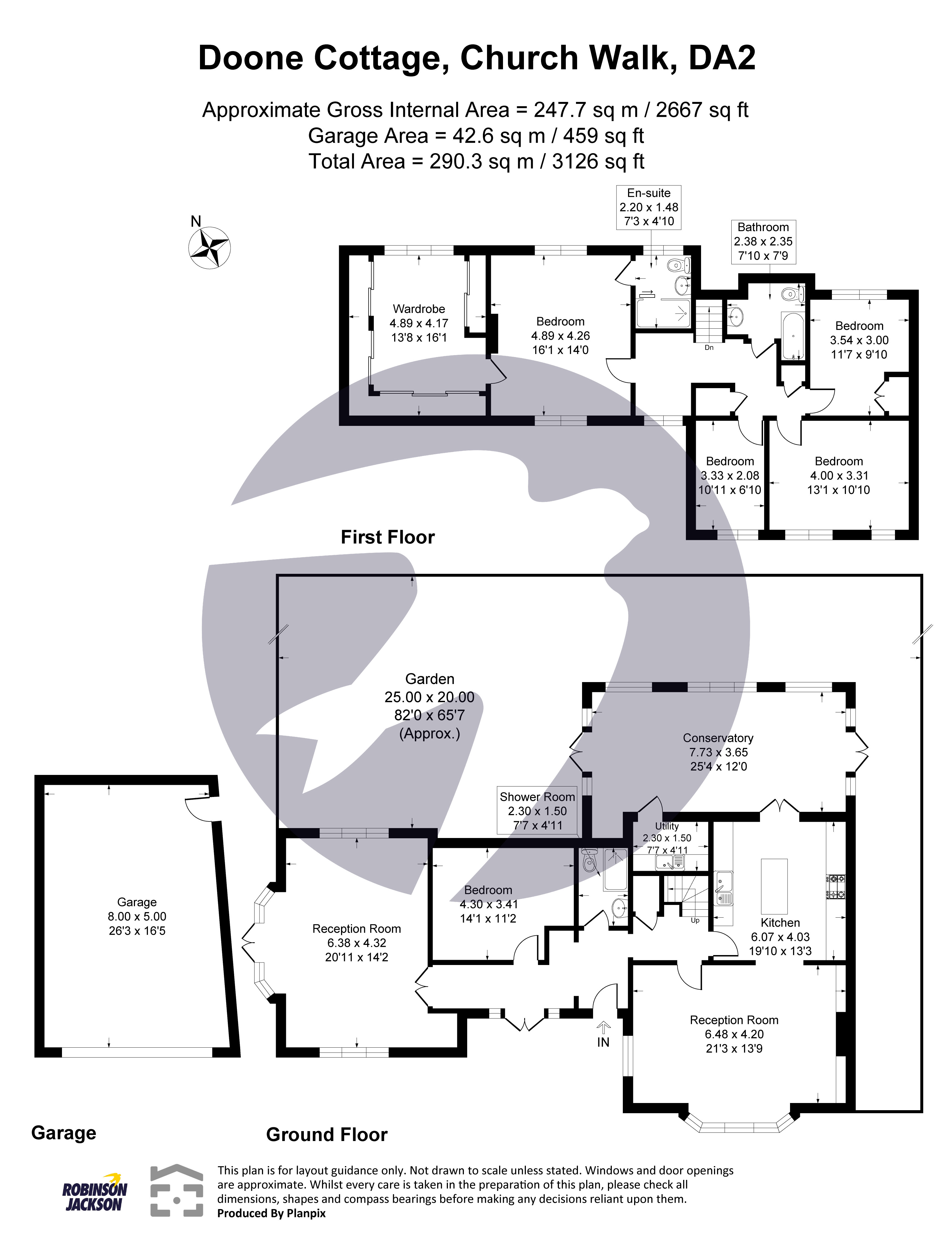 Doone Cottage,, Church Walk, Kent floorplan