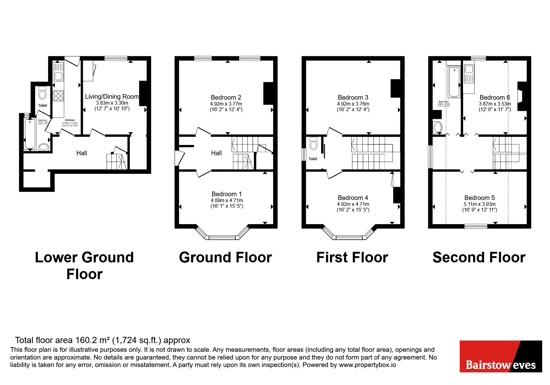 20, St. Johns Church Road, Kent floorplan