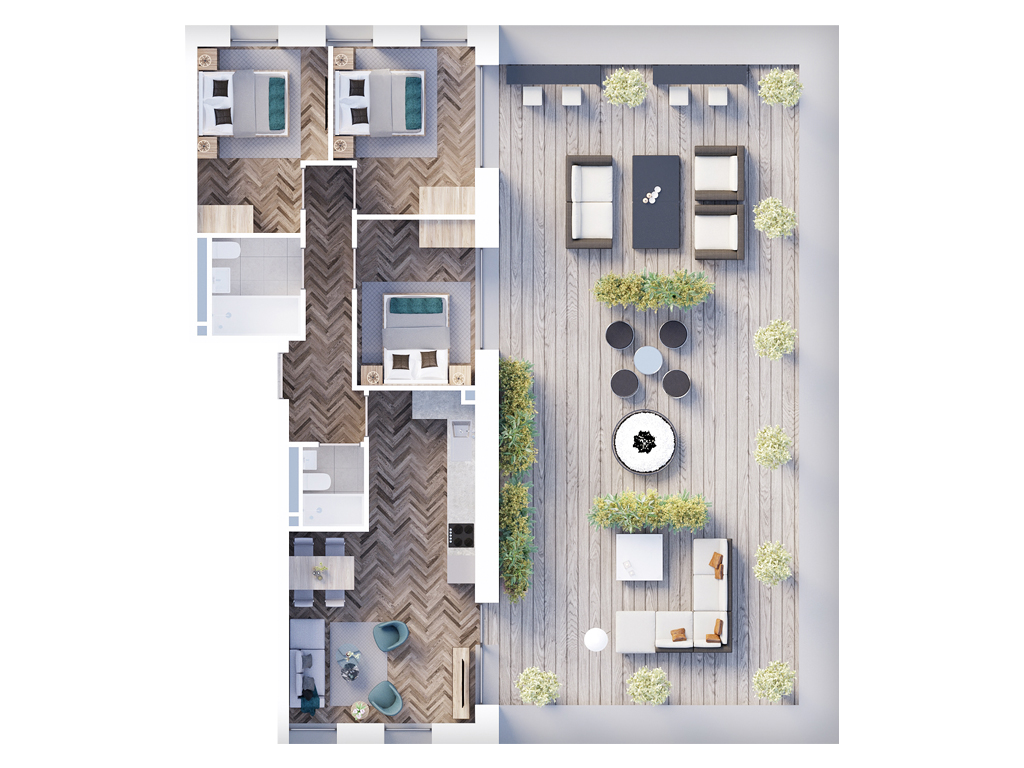 Central Park, Central Park, Liverpool Baltic Triangle Apartment - 6% Yields, Liverpool floorplan