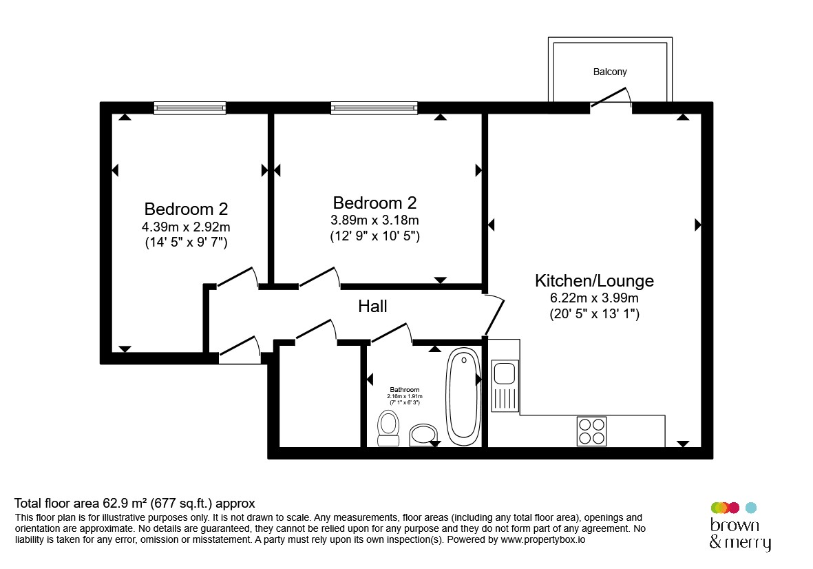 42a, Regents House, Frogmore Road, Hemel Hempstead floorplan