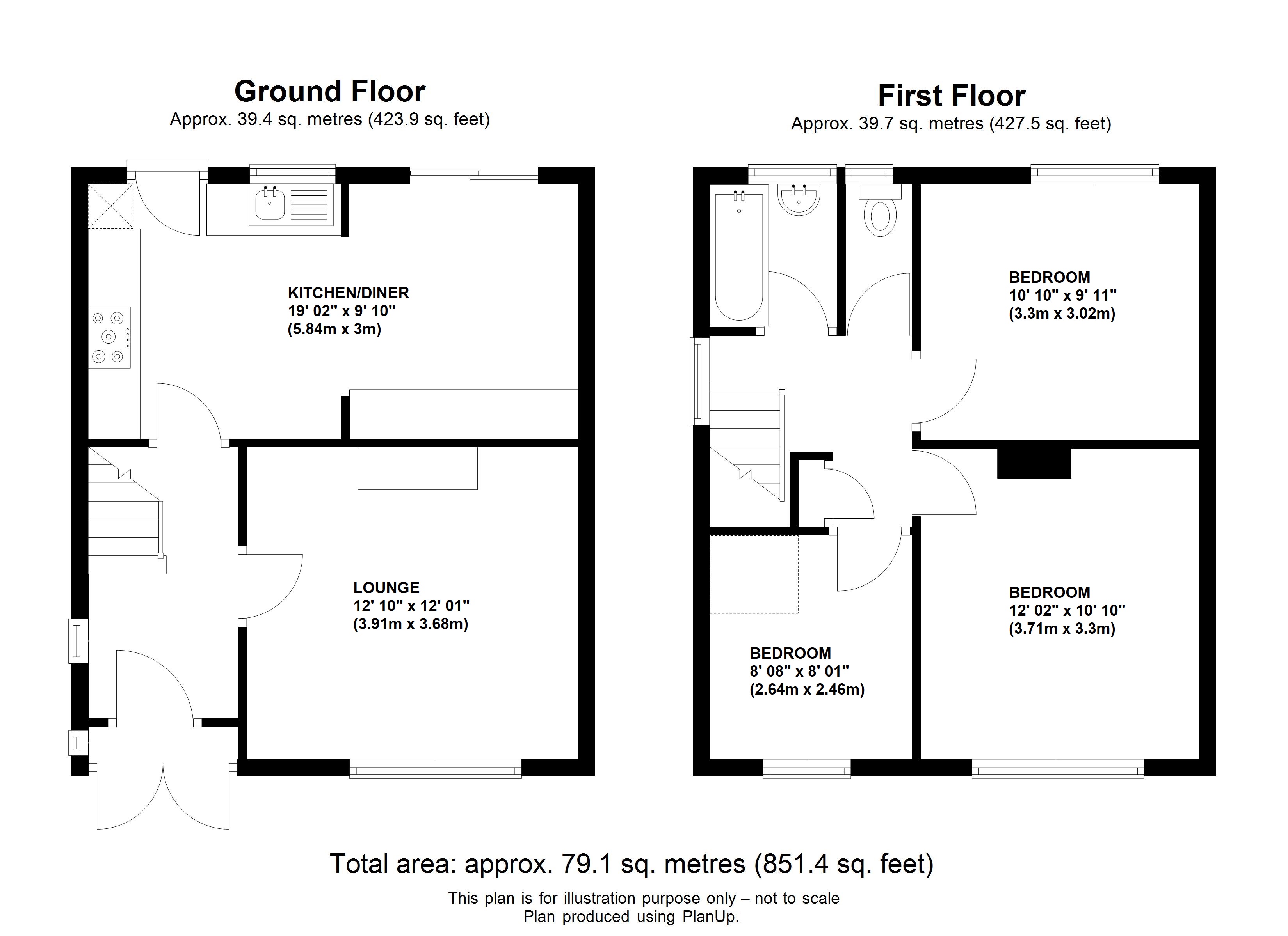 55, Petten Grove, Orpington floorplan