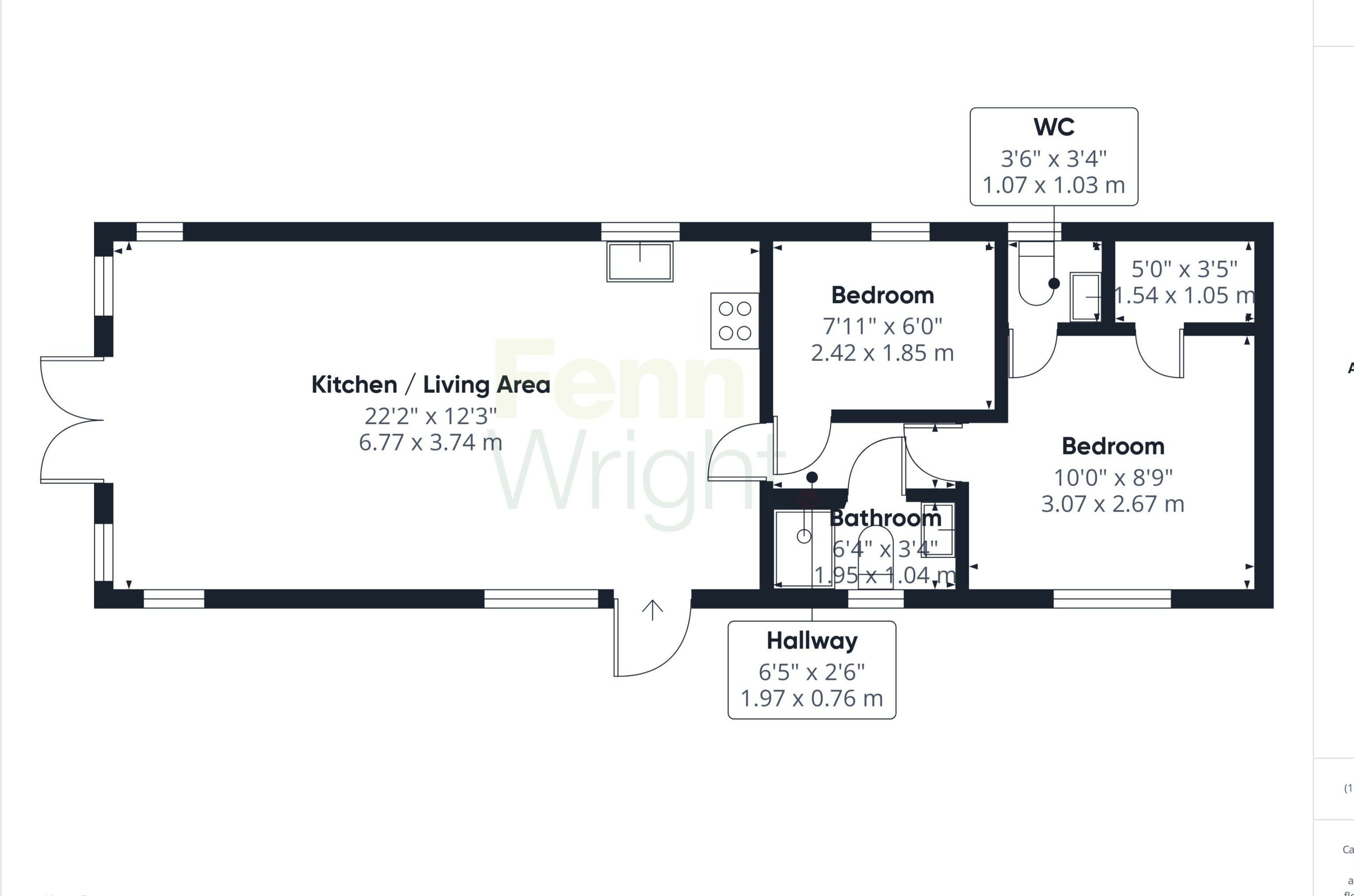 Pemberton Avon,, Suffolk Sands Caravan Park, Suffolk floorplan