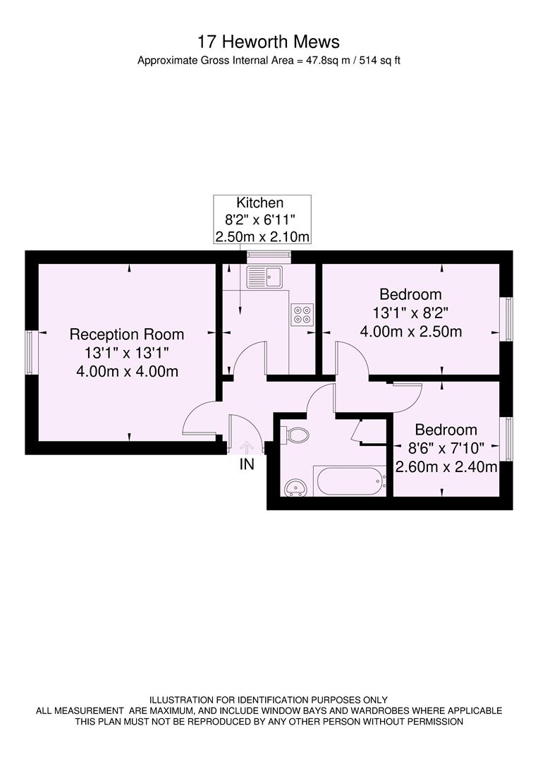 17, Heworth Mews, York floorplan