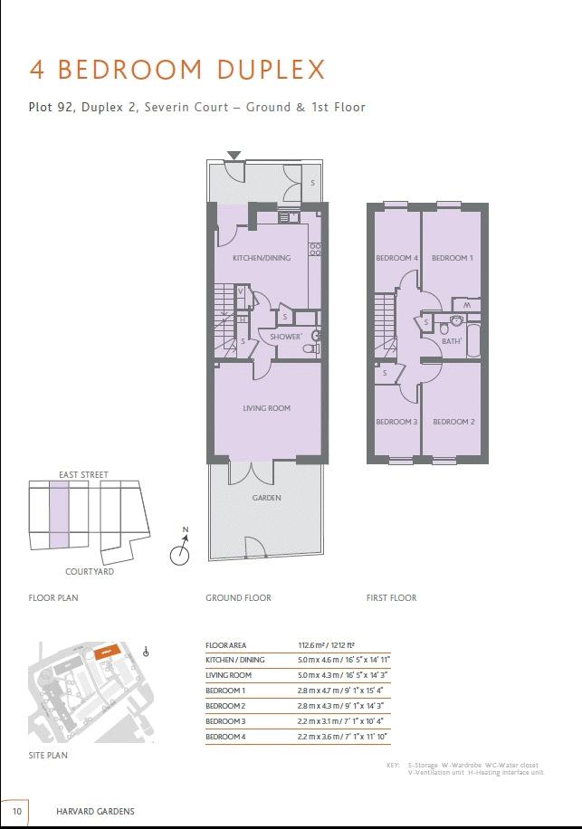 2 Severin Court, East Street, London floorplan